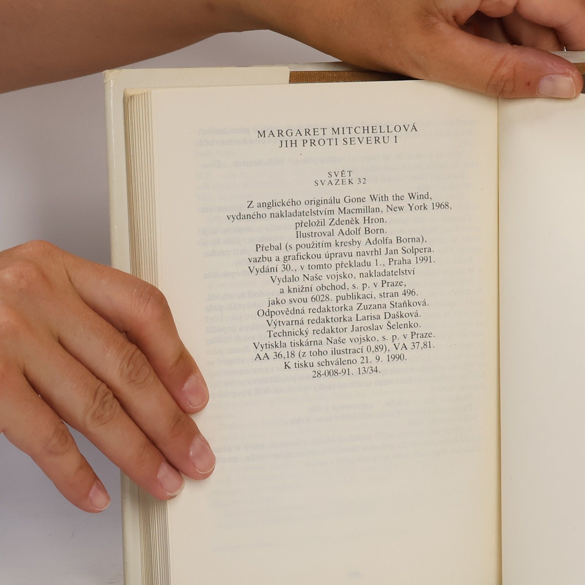 Margaret Mitchell Jih proti Severu I.