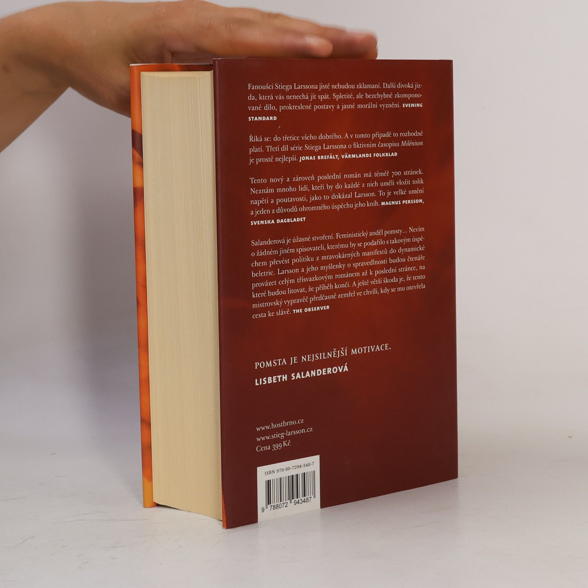 Stieg Larsson Dívka, která kopla do vosího hnízda