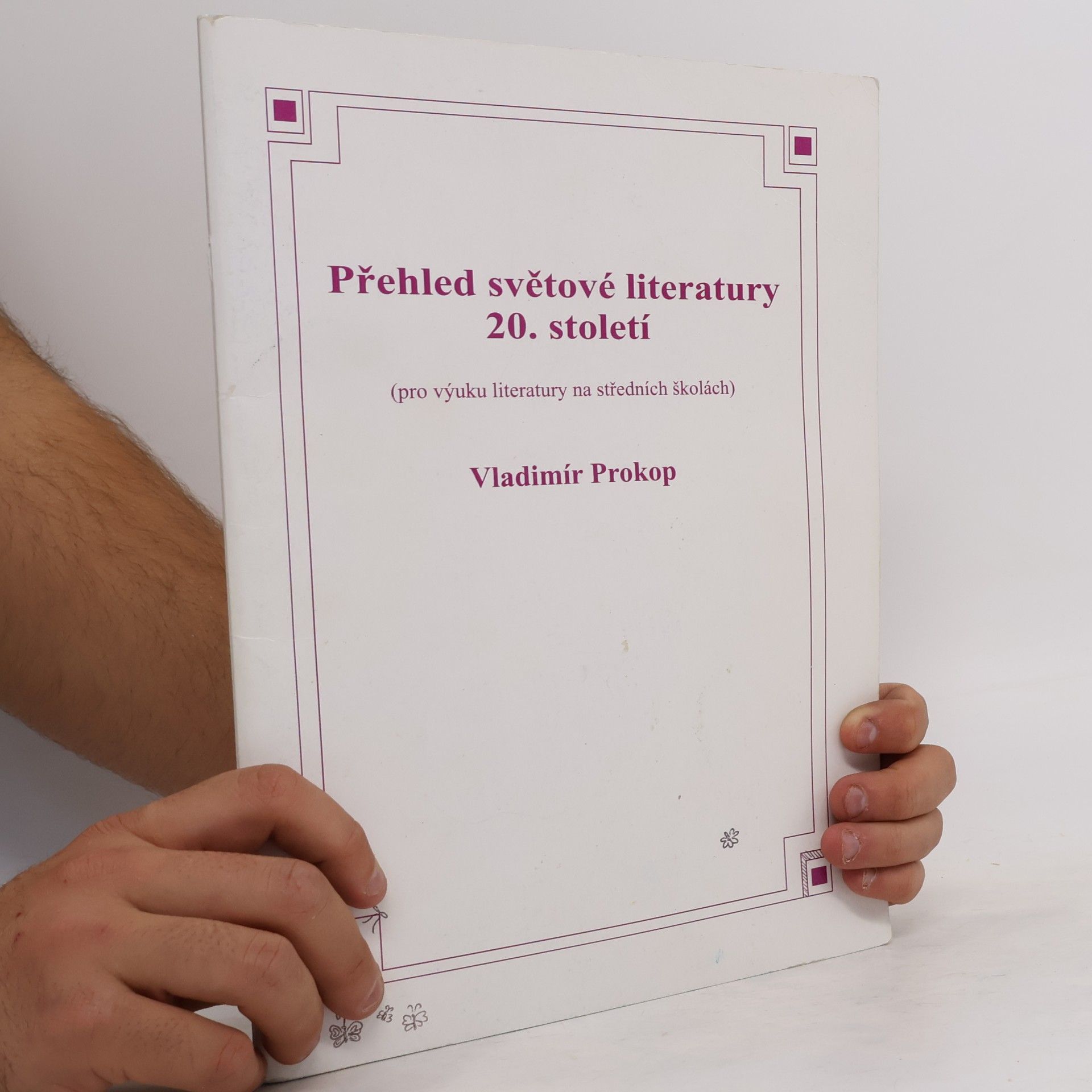 Vladimír Prokop Přehled světové literatury 20. století