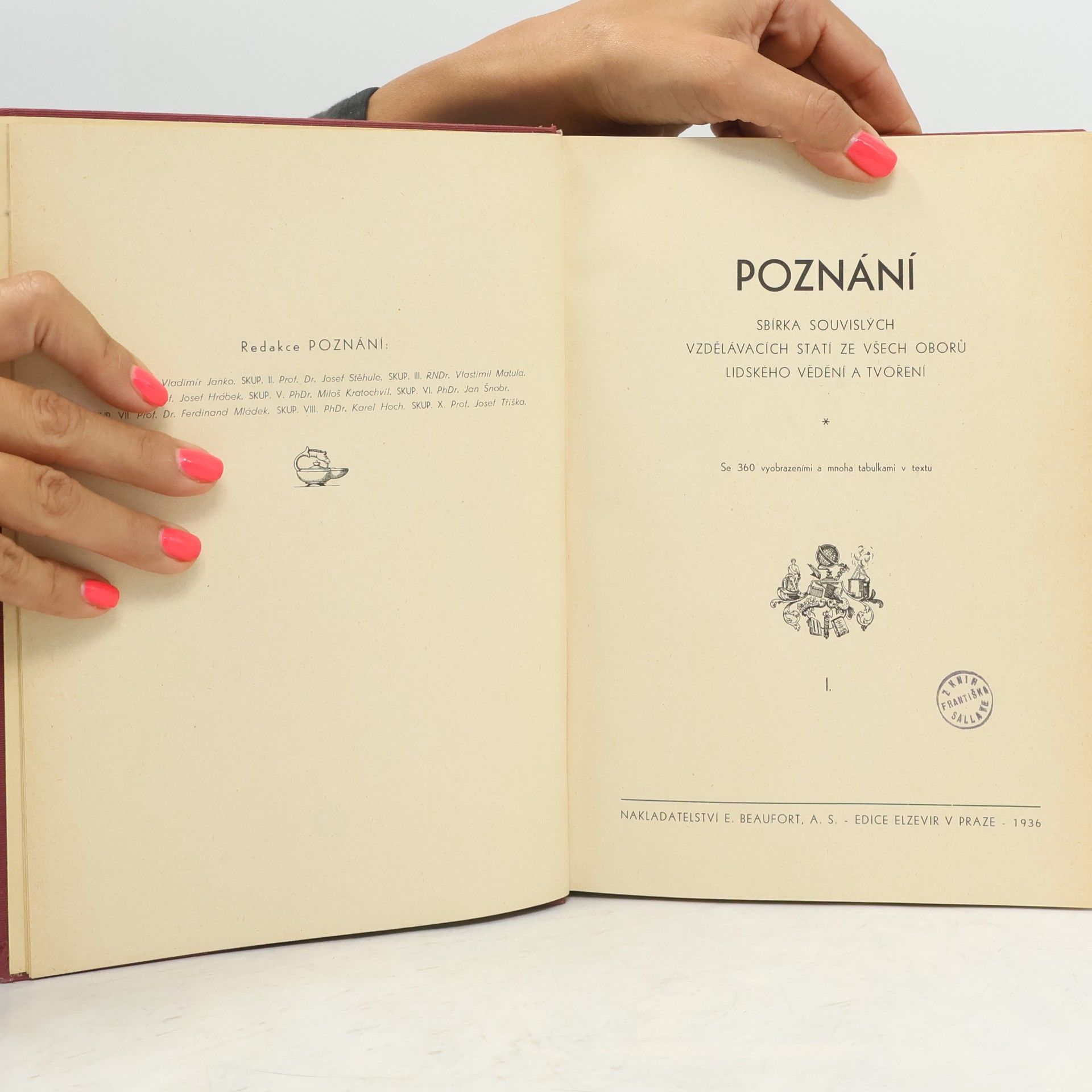 Kolektiv autorů Poznání. Sbírka souvislých vzdělávacích statí ze všech oborů lidského vědění a tvoření I.
