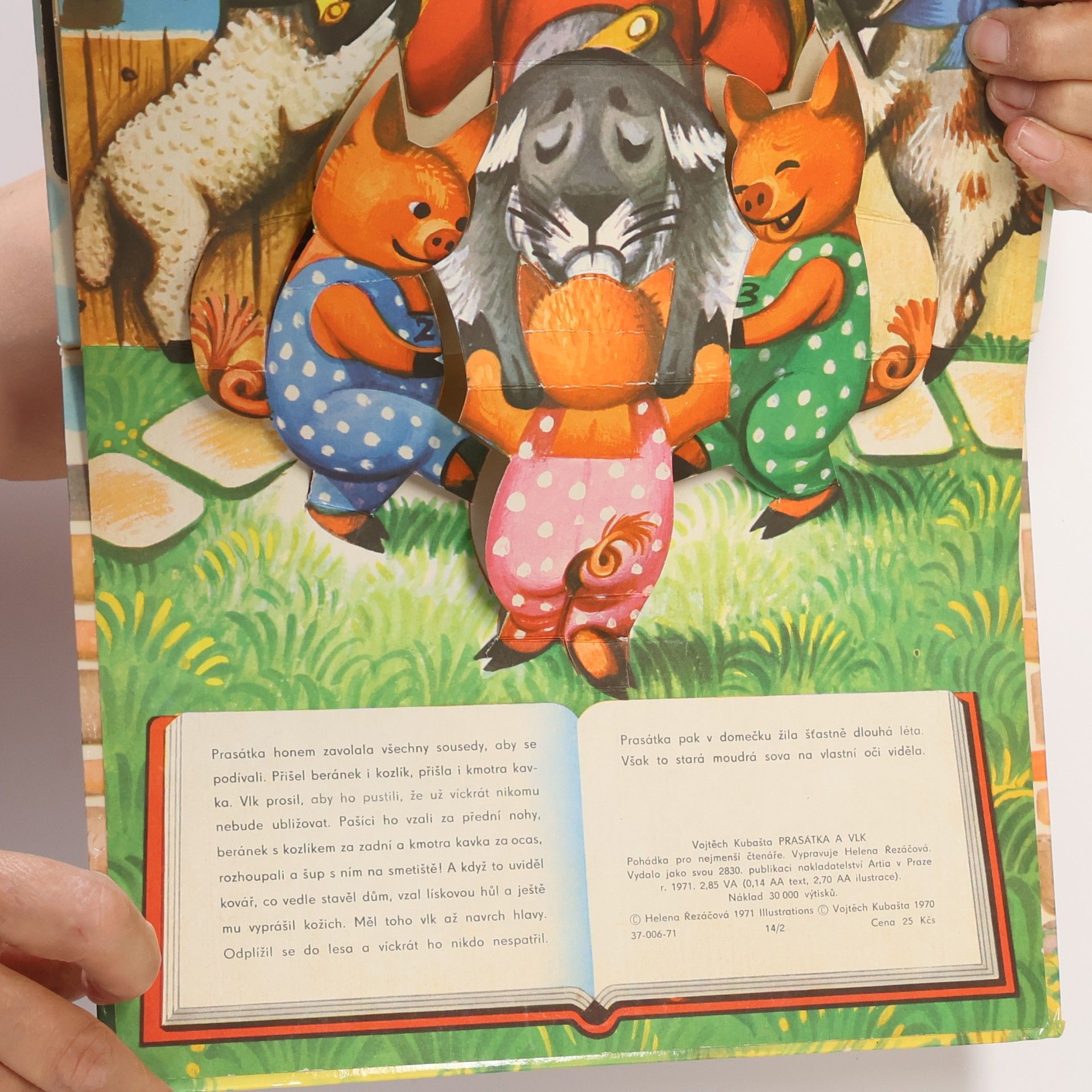 Helena Řezáčová Prasátka a vlk