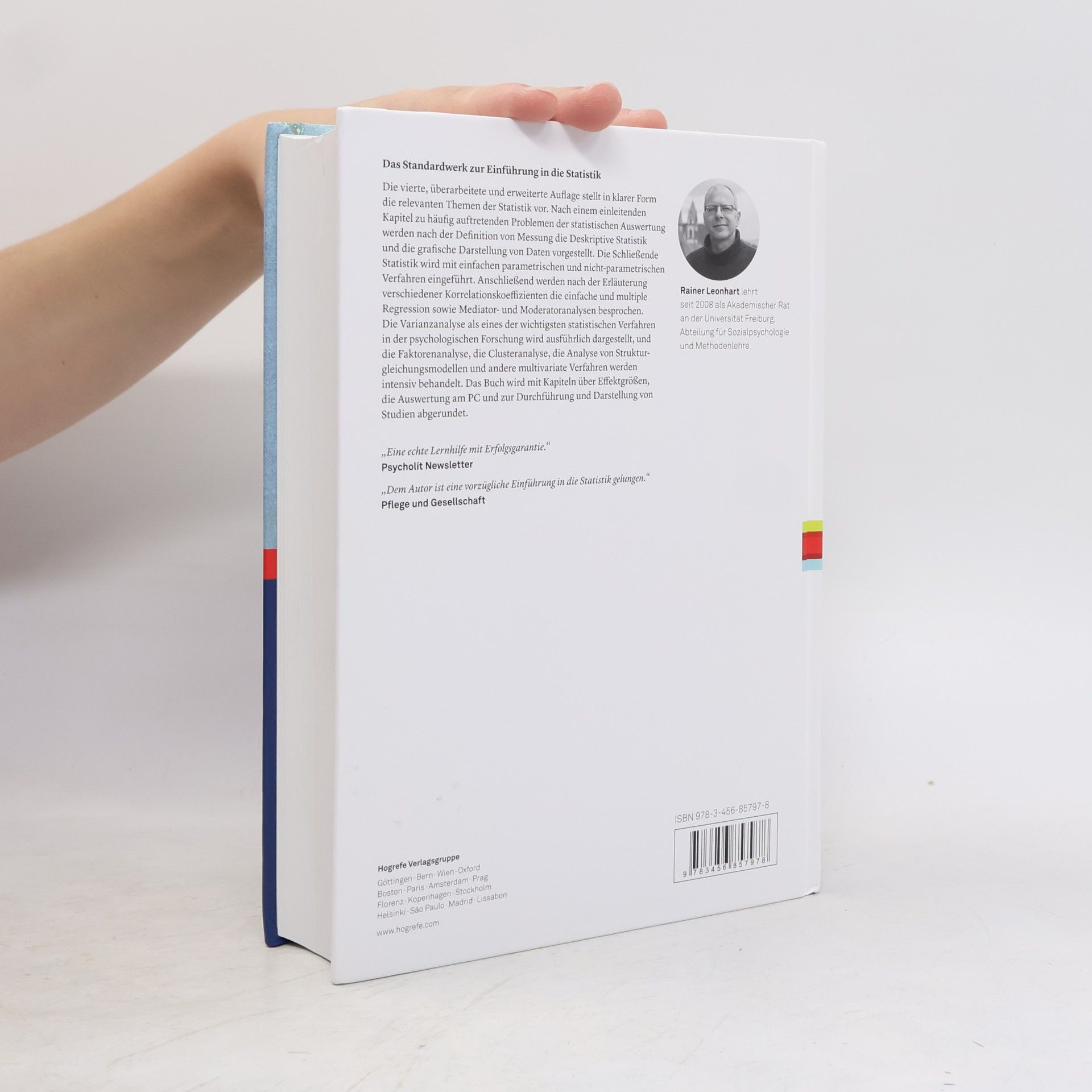 Rainer Leonhart Lehrbuch Statistik