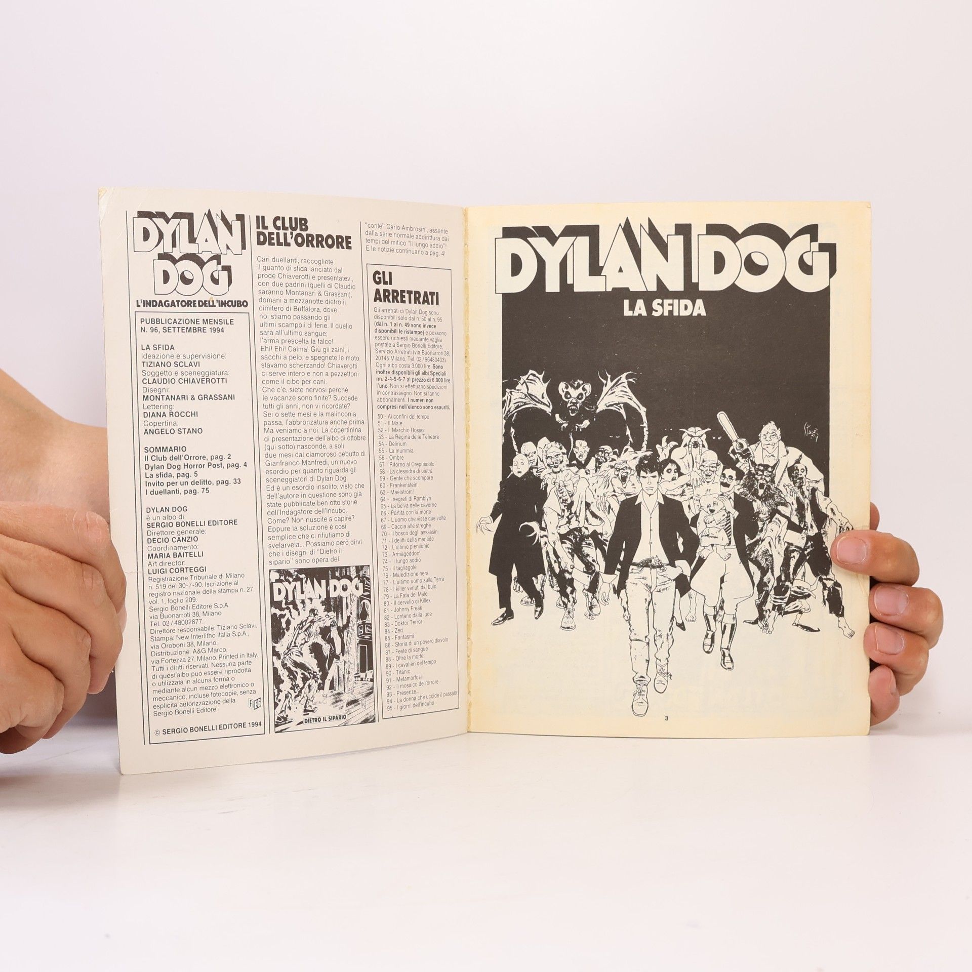 Autorenkollektiv Dylan Dog 96. La Sfida