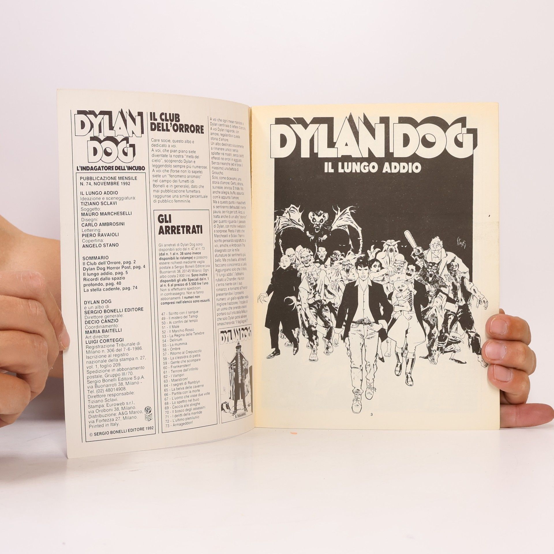 Various authors Dylan Dog 74
