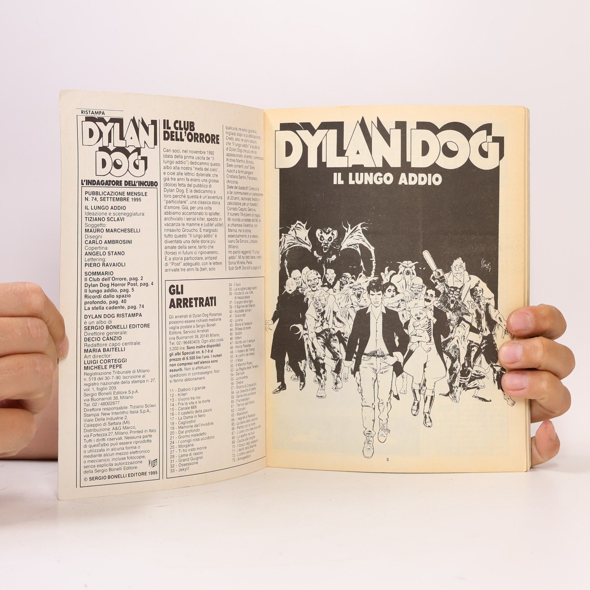 Collectif d'auteurs Dylan Dog 74