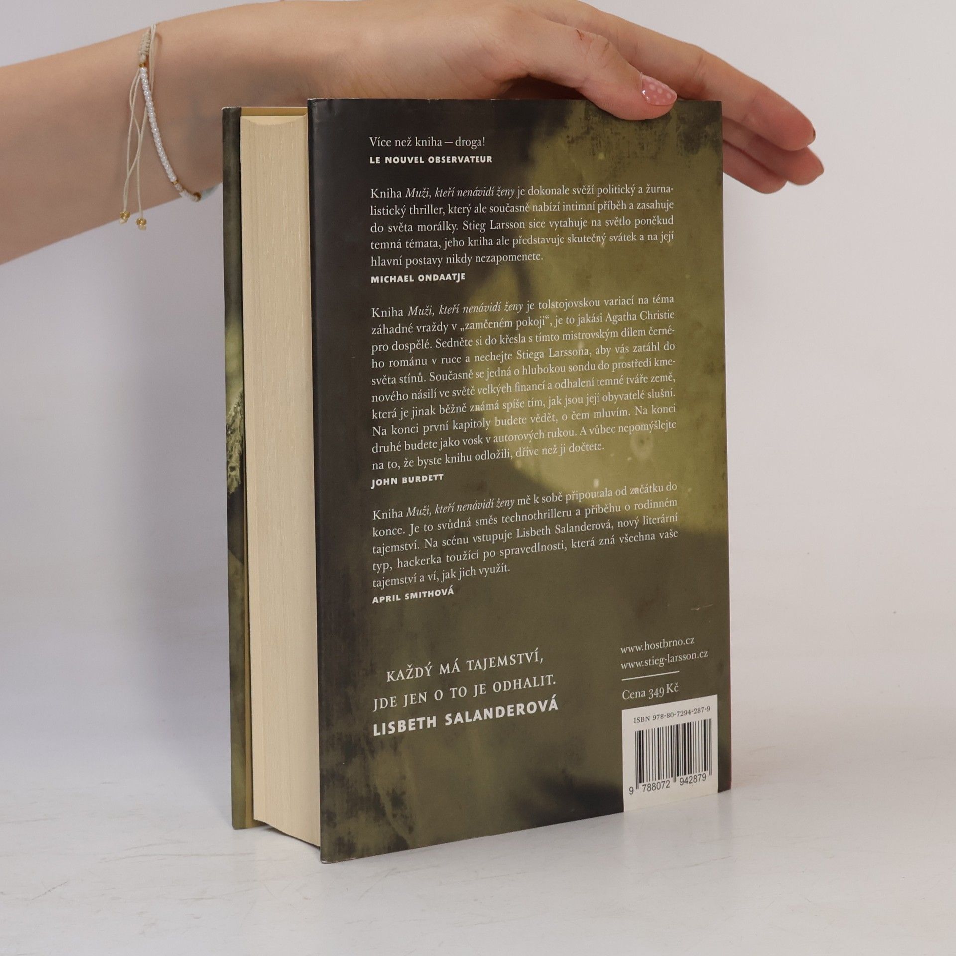 Stieg Larsson Muži, kteří nenávidí ženy
