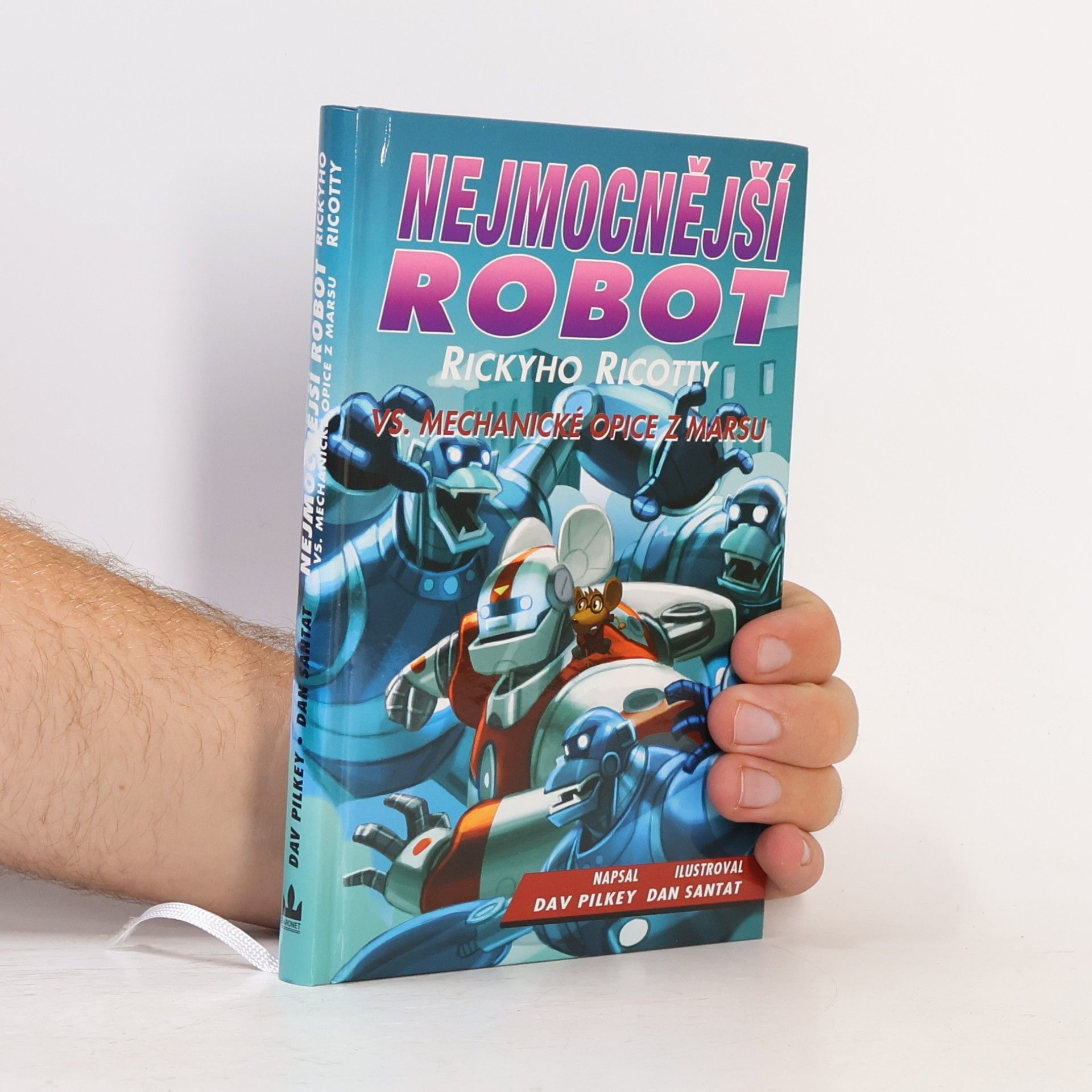 Dav Pilkey Nejmocnější robot Rickyho Ricotty vs. mechanické opice z Marsu
