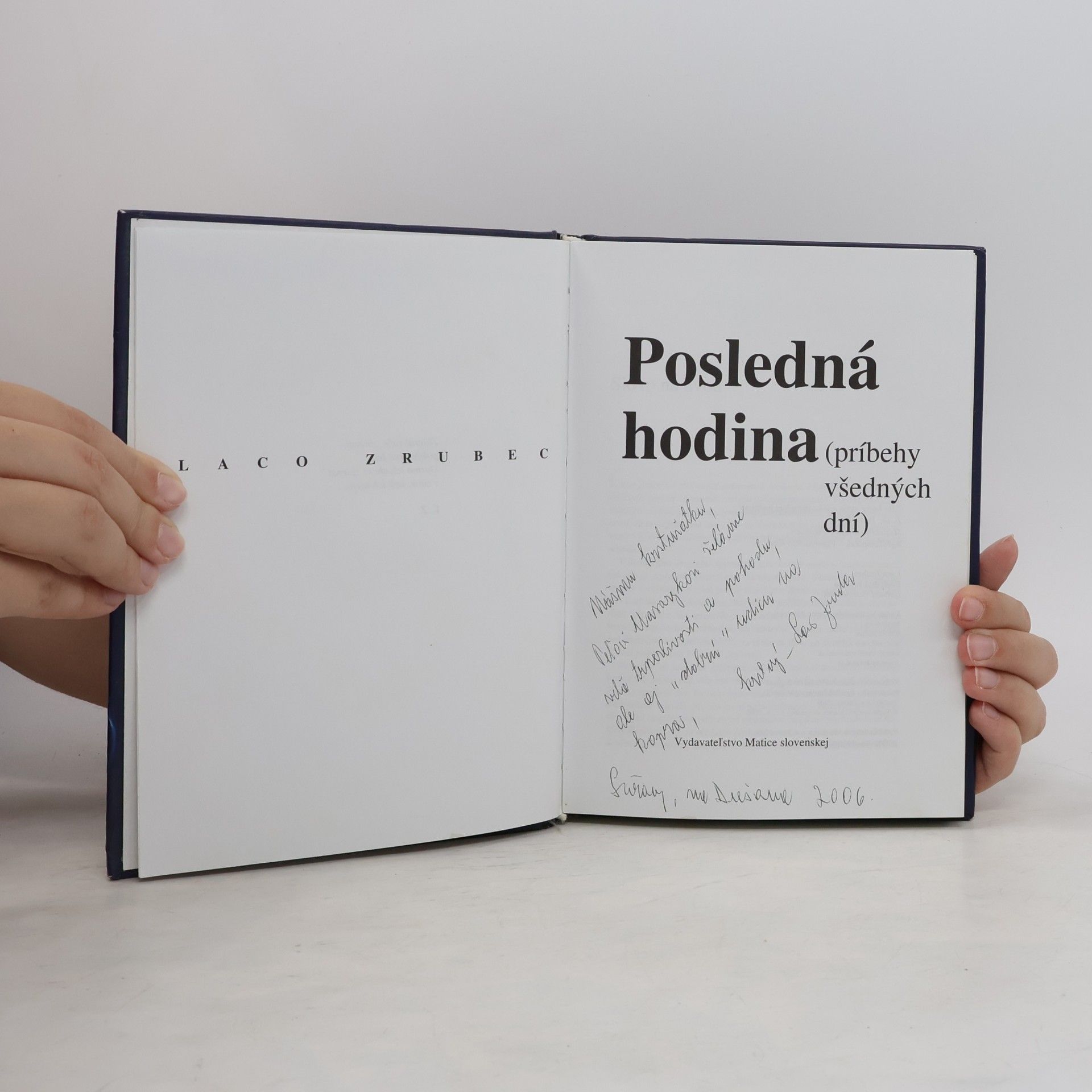 Ladislav Zrubec Posledná hodina