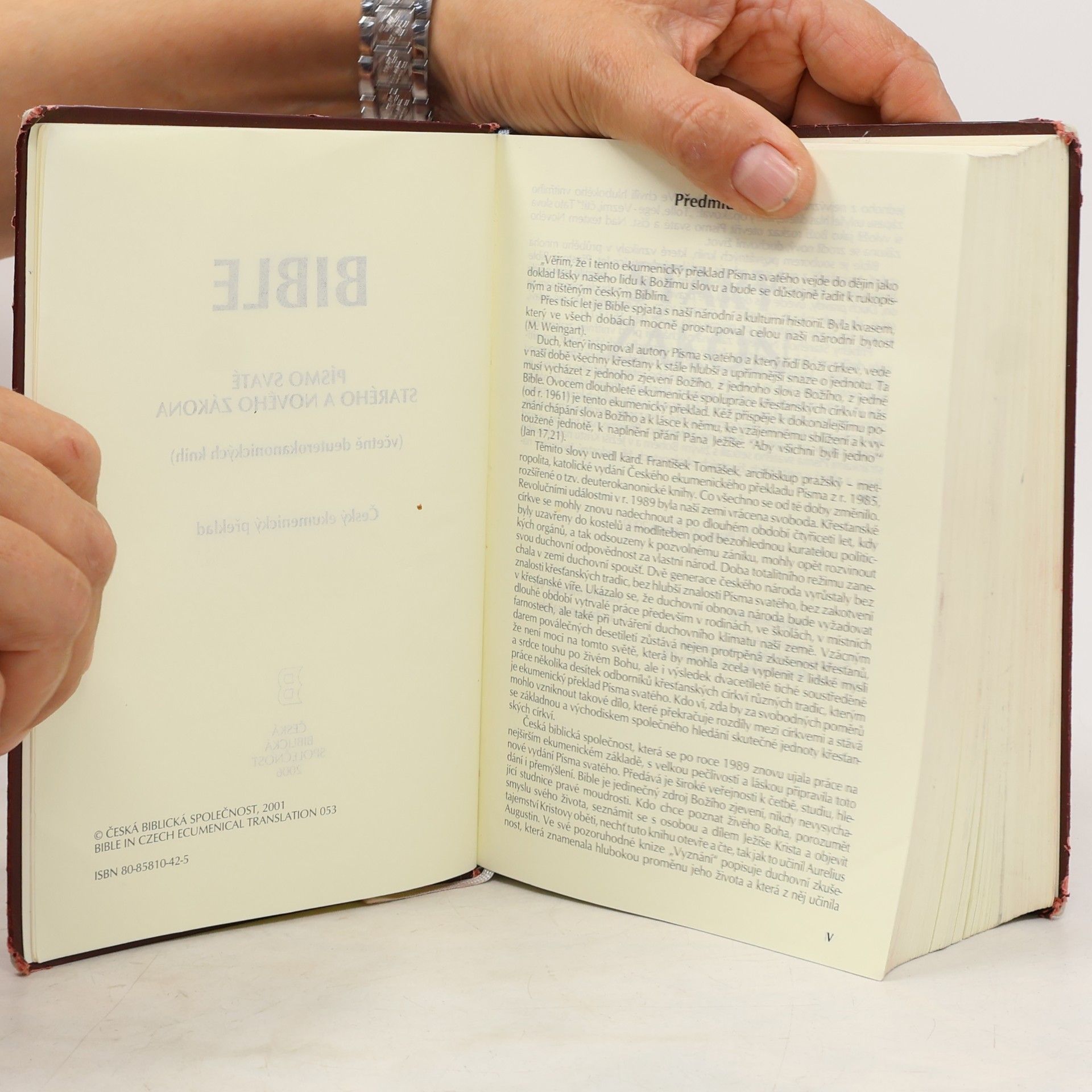 Miloš Bič Bible (český ekumenický překlad)