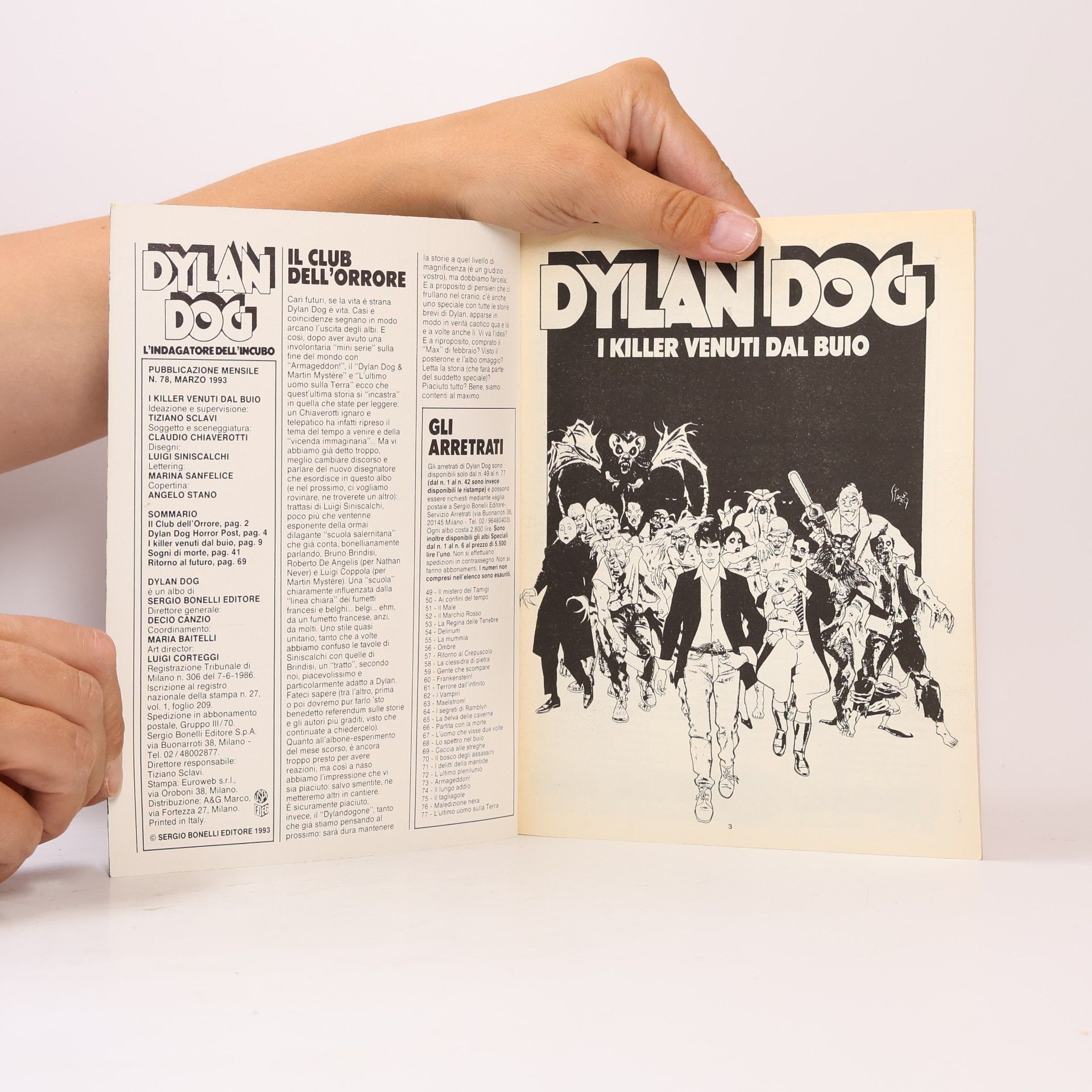 Autorenkollektiv Dylan Dog 78. I Killer venuti dal buio