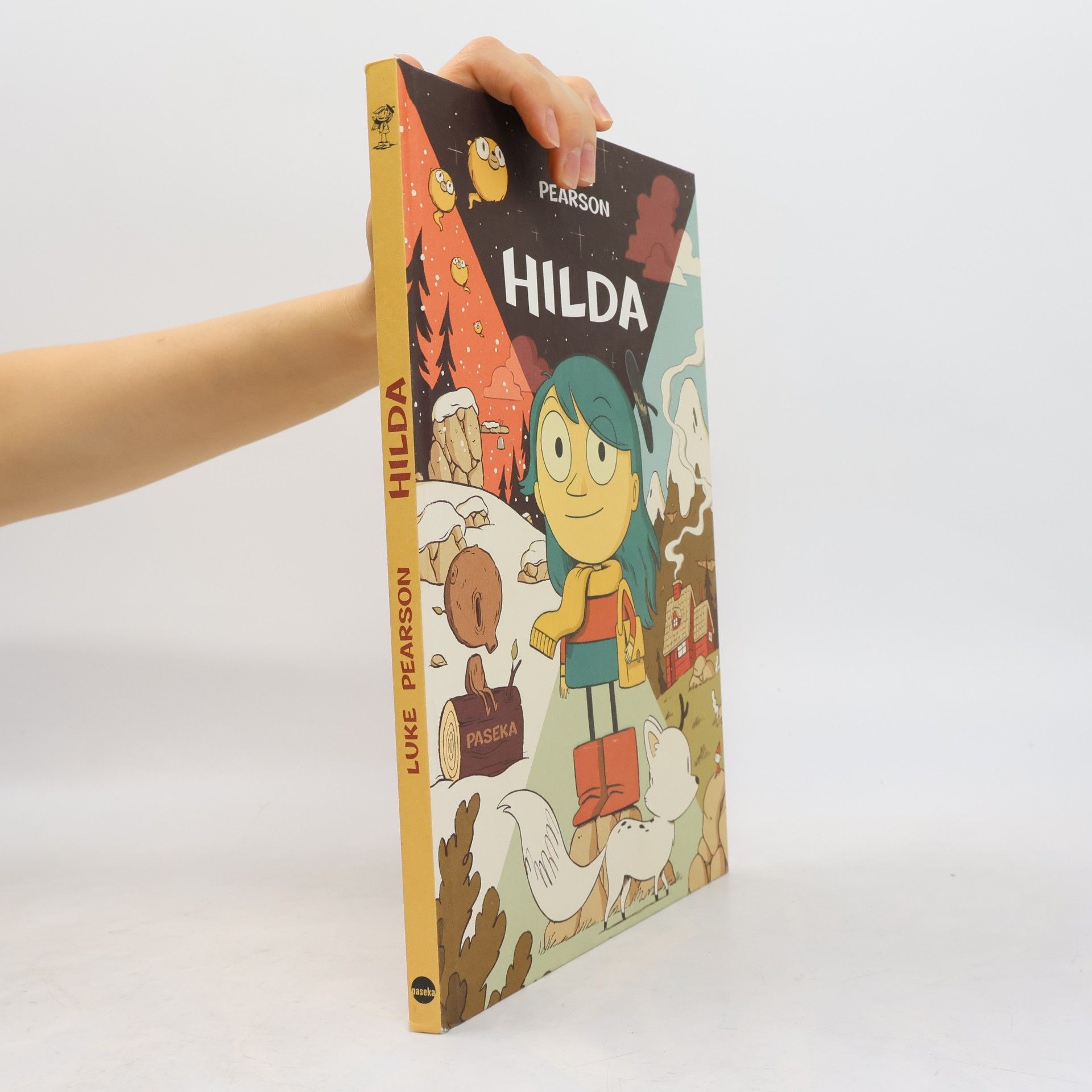 Luke Pearson Hilda a troll ; Hilda a půlnoční obr