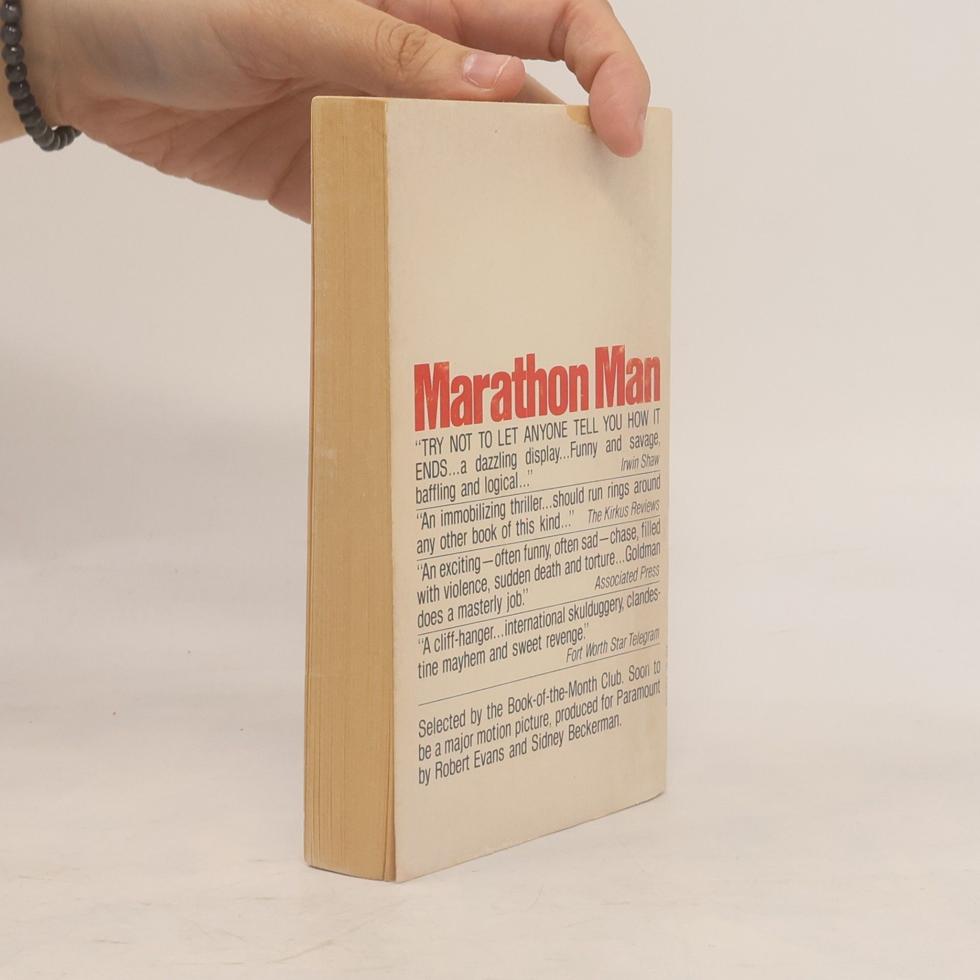 William Goldman Marathon Man