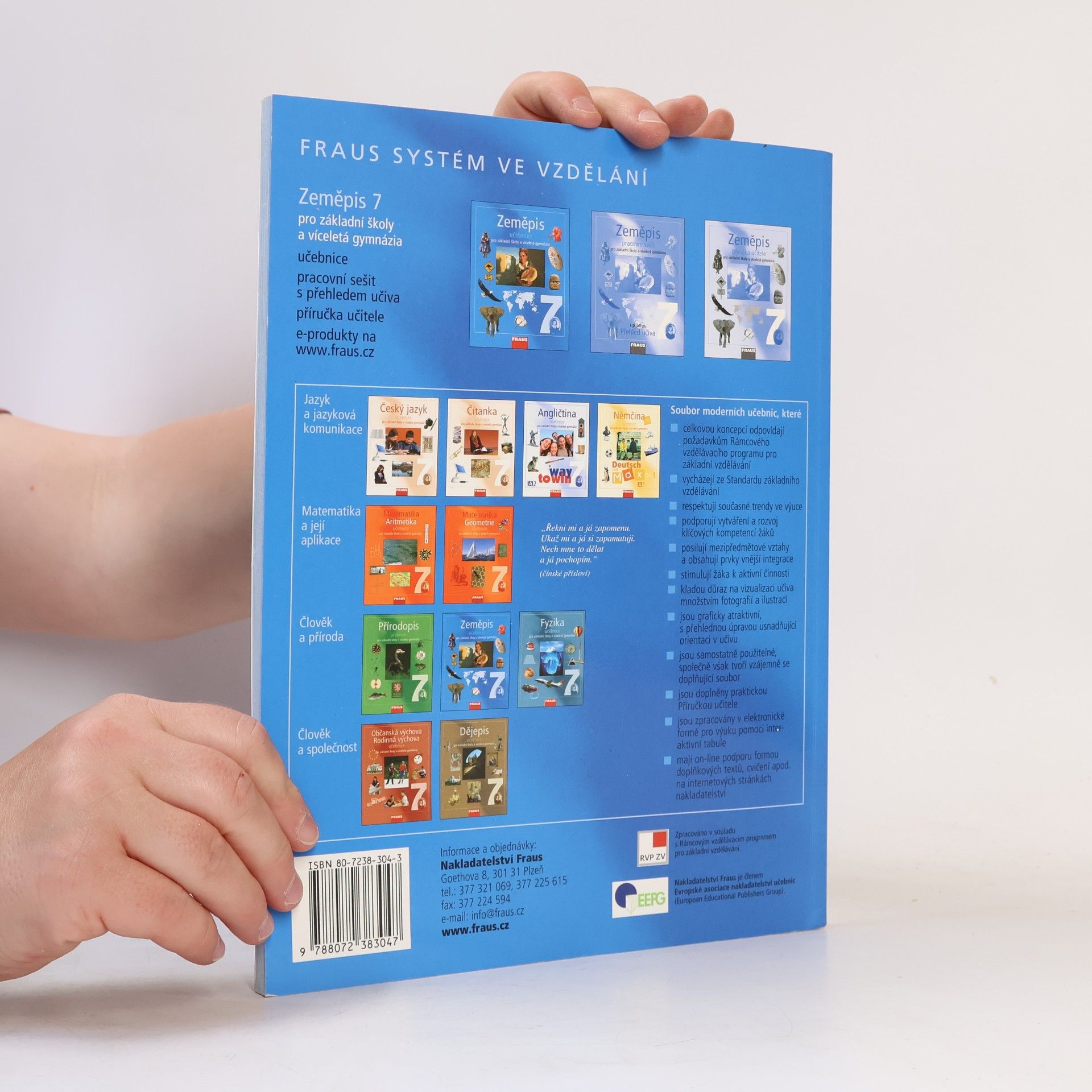 Autores varios Zeměpis 7 Učebnice