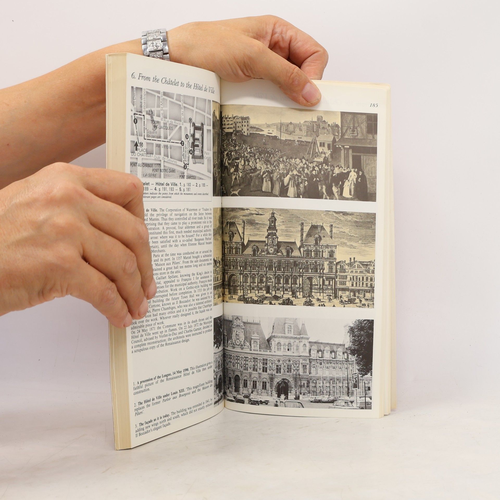 Arnold Gutmann Guide to Paris With History to Hand