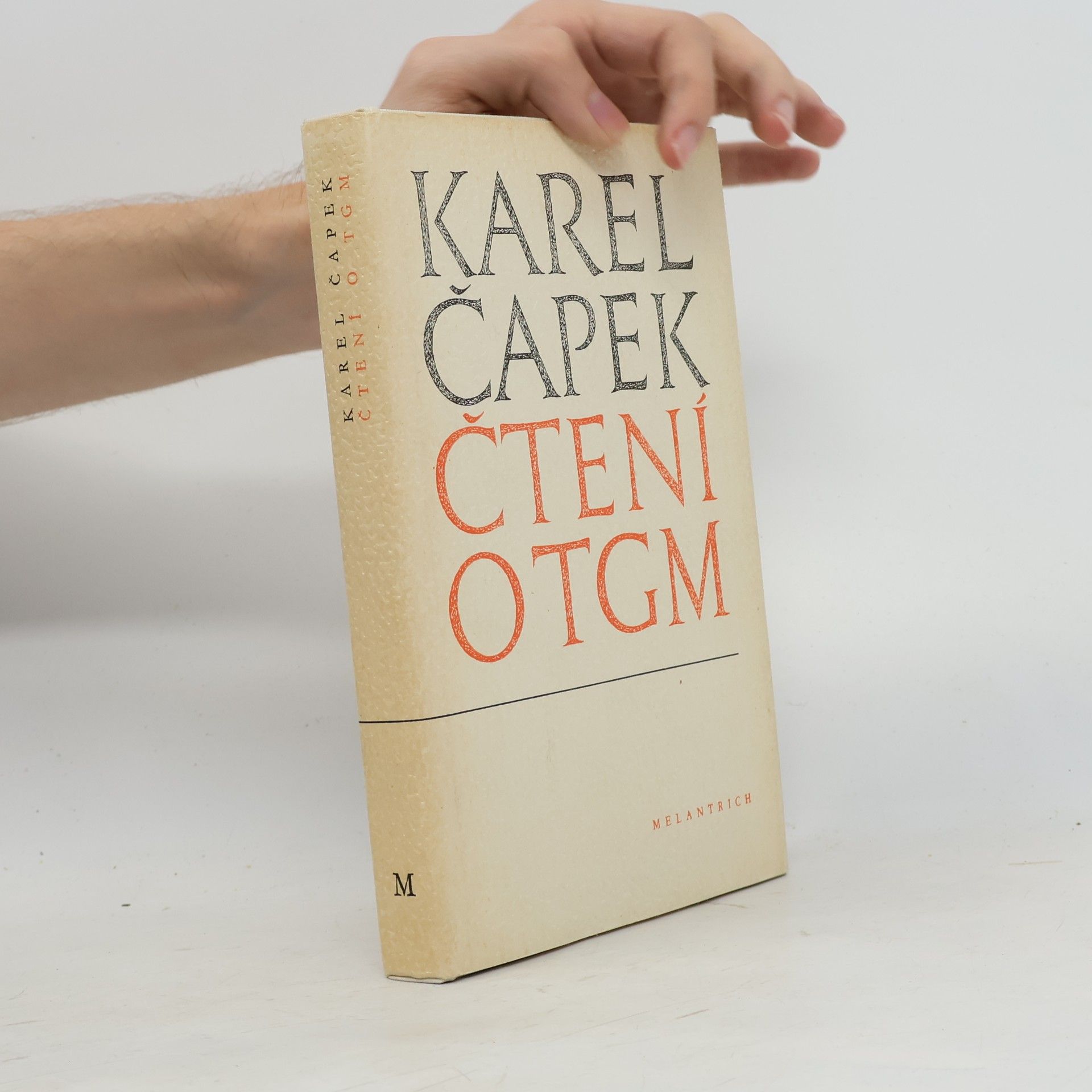 Karel Čapek Čtení o T. G. Masarykovi