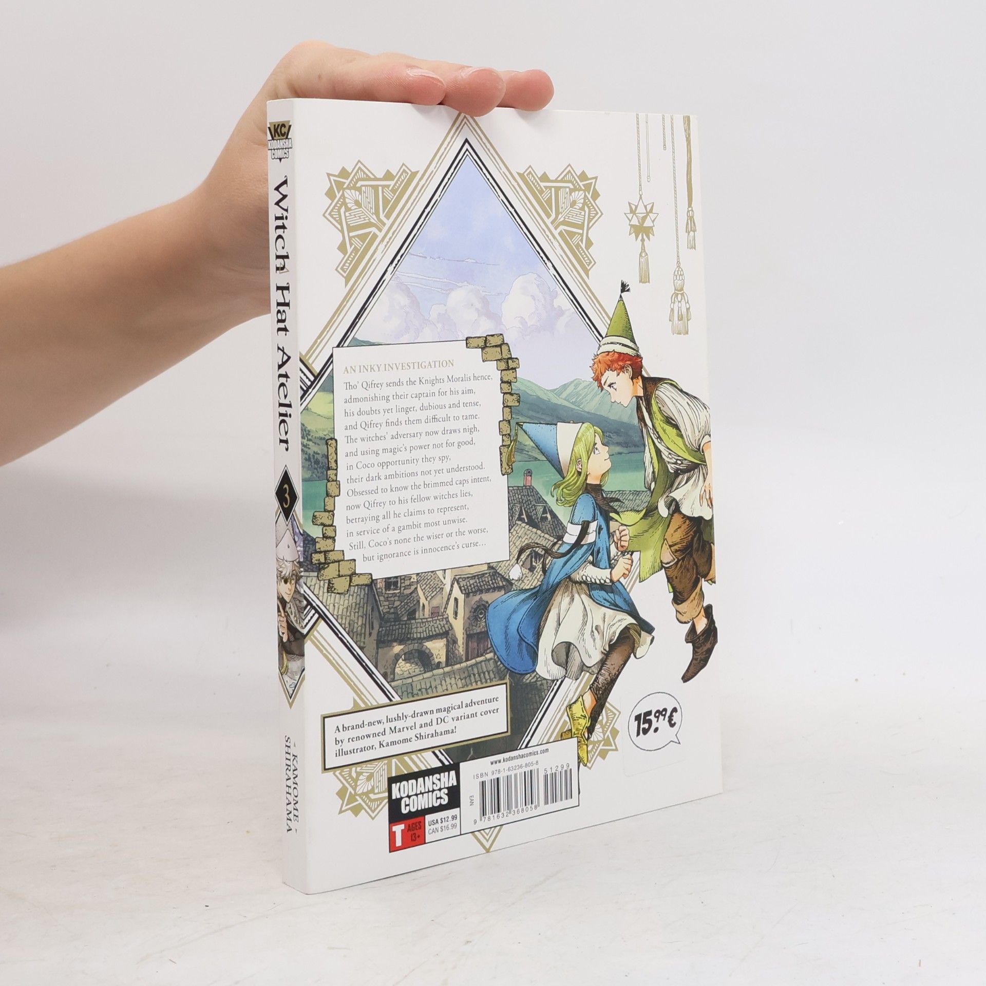 Kamome Širahama Witch Hat Atelier 3