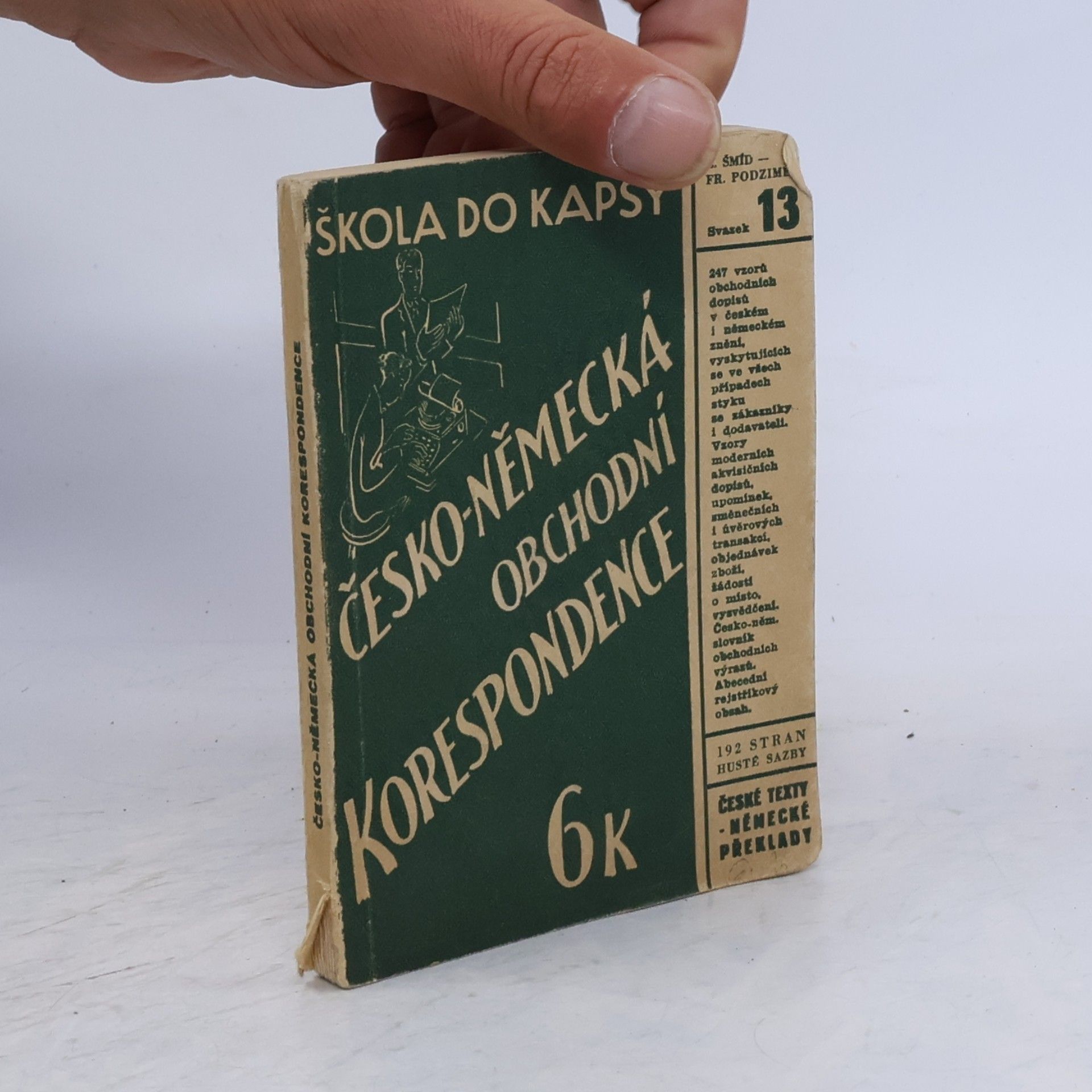 František Podzimek Česko-německá obchodní korespondence