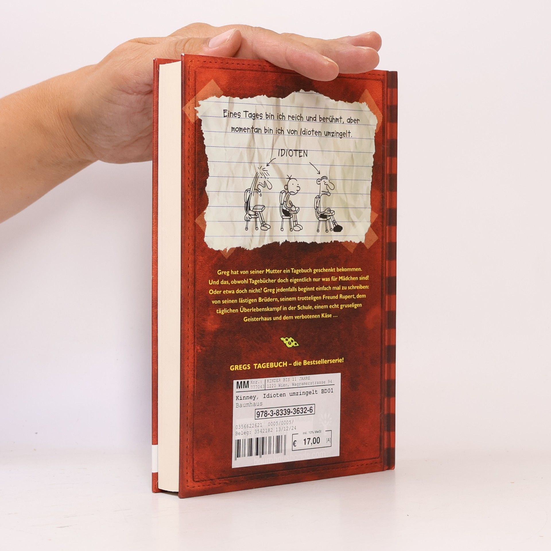 Jeff Kinney Gregs Tagebuch. Von Idioten umzingelt!