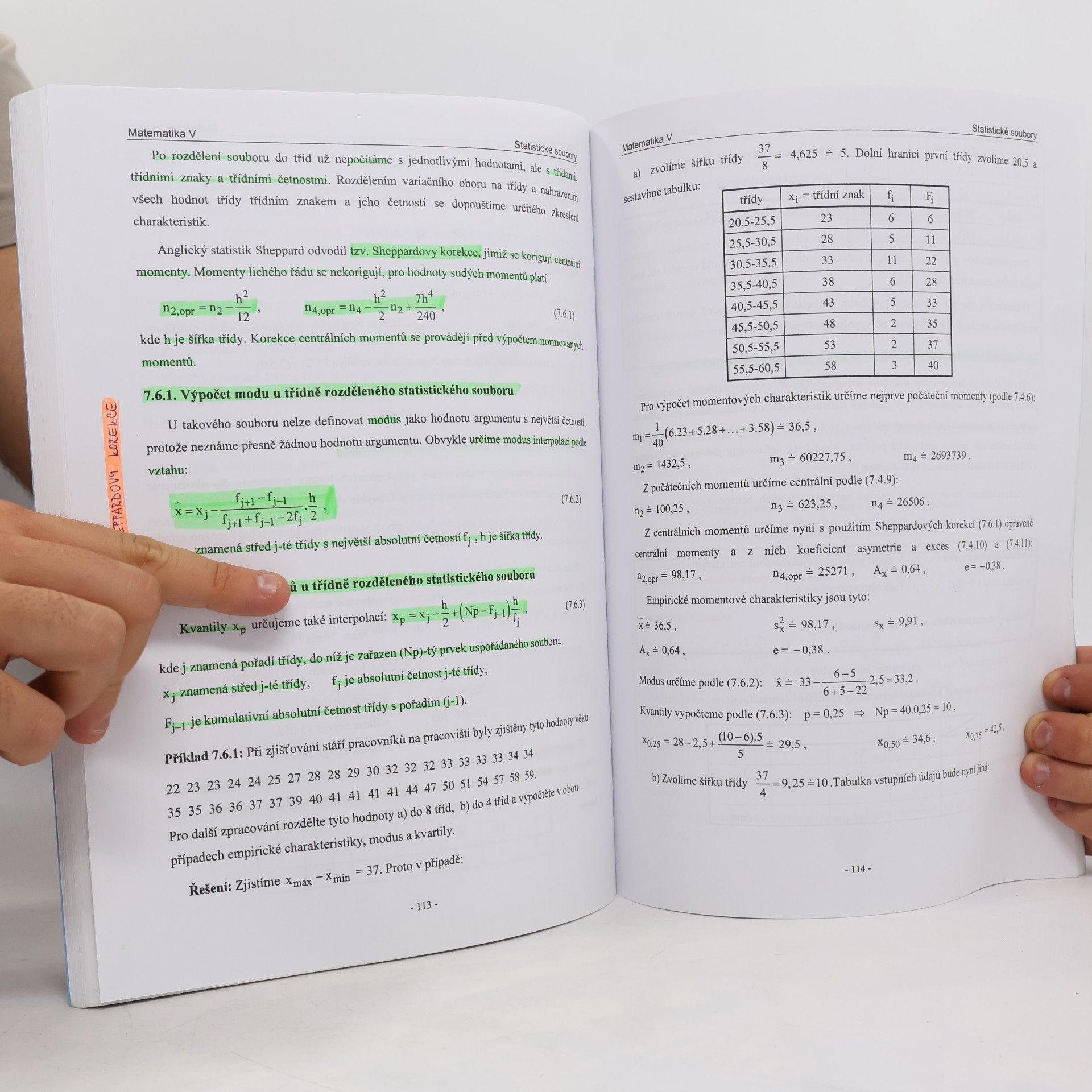 Jarmila Doležalová Pravděpodobnost a statistika