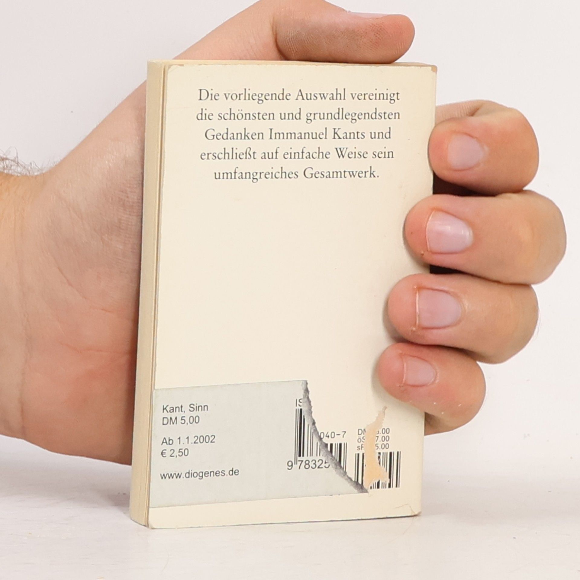 Immanuel Kant Deines Lebens Sinn