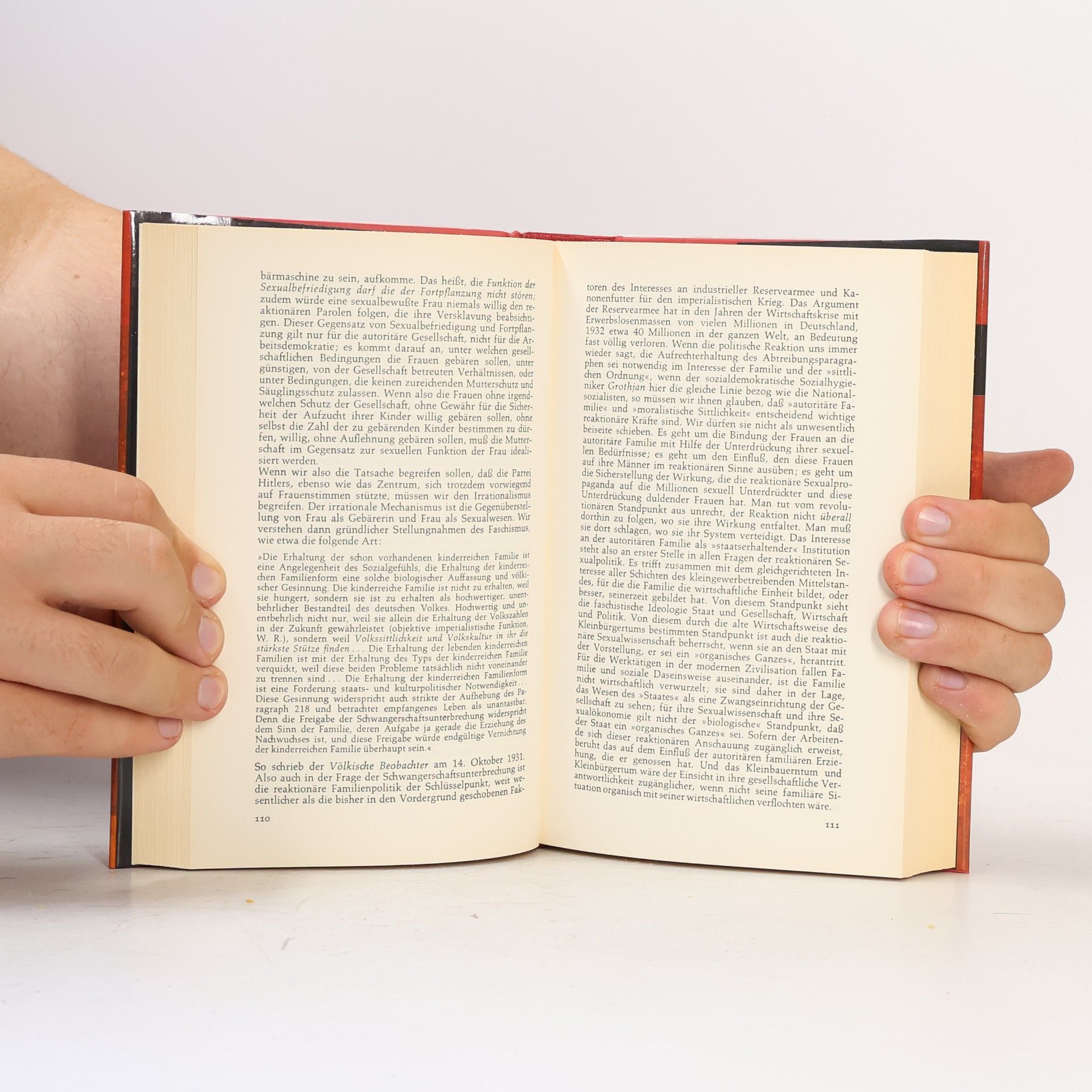 Wilhelm Reich Die Massenpsychologie des Faschismus