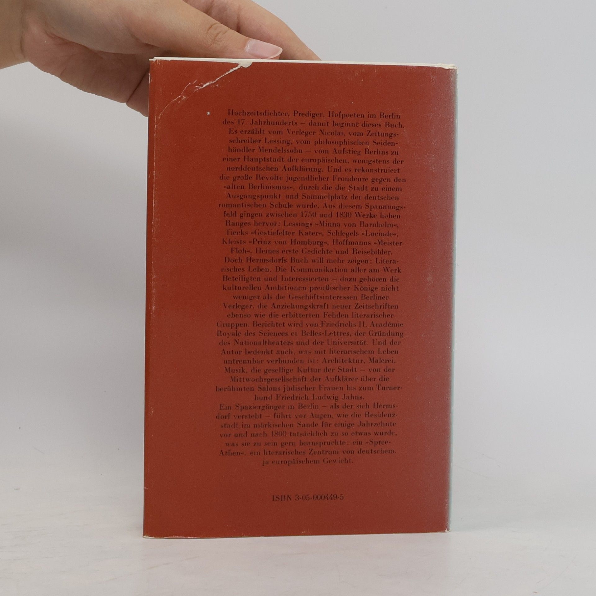 Klaus Hermsdorf Literarisches Leben in Berlin