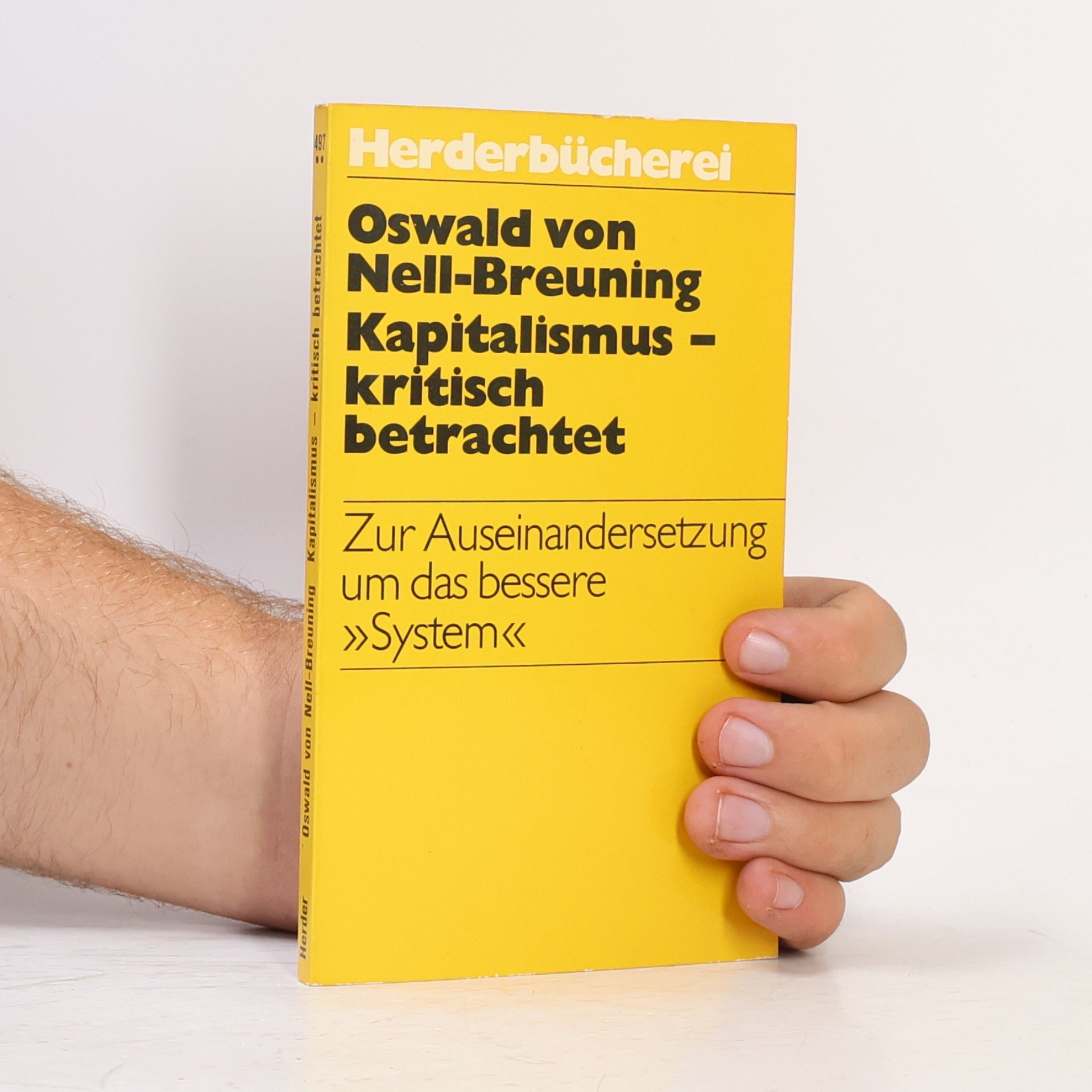 Oswald von Nell-Breuning Kapitalismus kritisch betrachtet