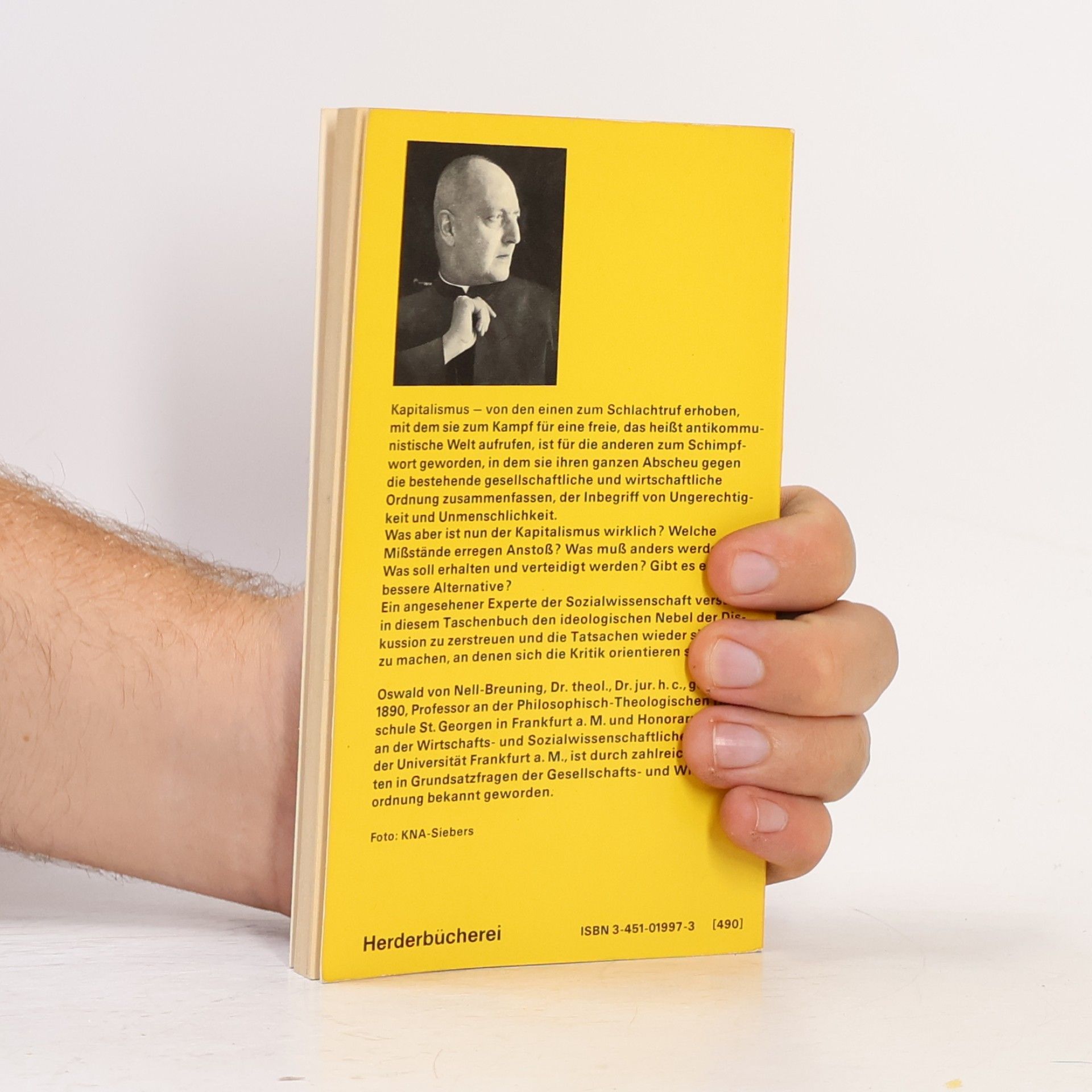 Oswald von Nell-Breuning Kapitalismus kritisch betrachtet
