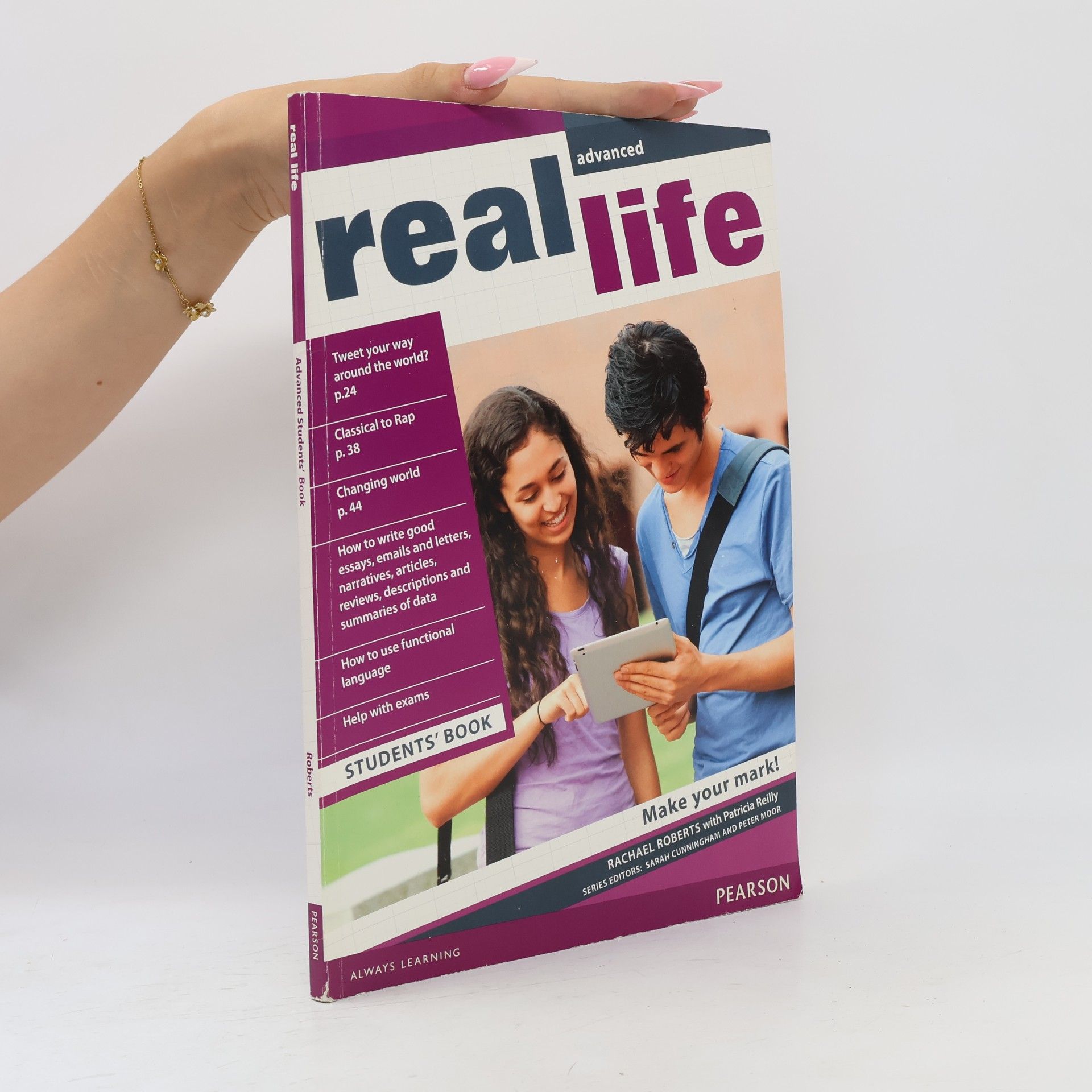 Rachael Roberts Real Life Global Advanced Students Book