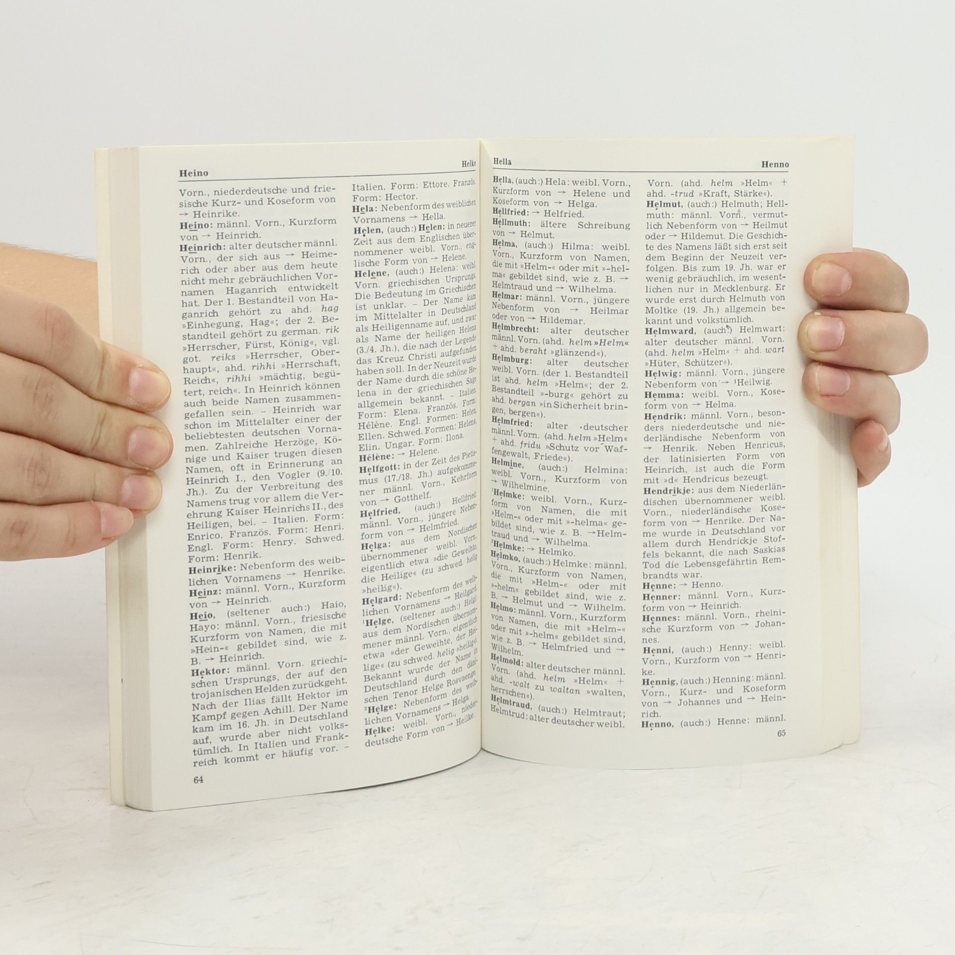 AA.VV. Taschenbuch der Vornamen