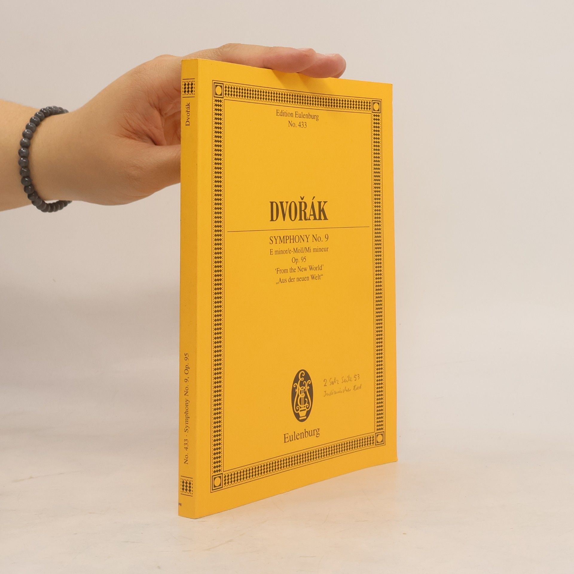 Antonín Dvořák Dvořák. Symphony No. 9. No. 433. Op. 95