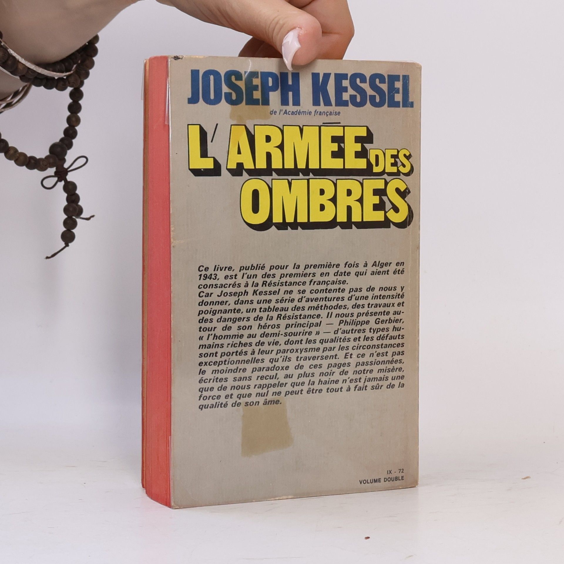 Joseph Kessel L'Armée des ombres
