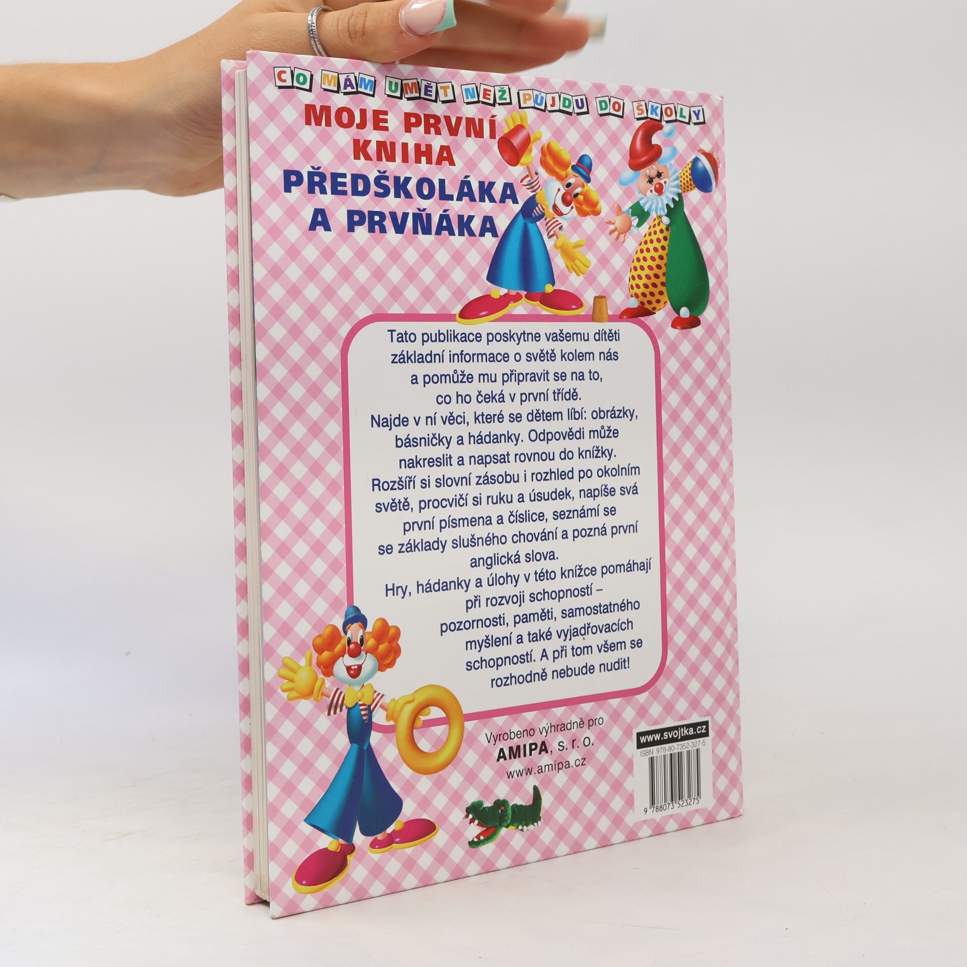 Jiří Dvořák Moje první kniha předškoláka a prvňáka