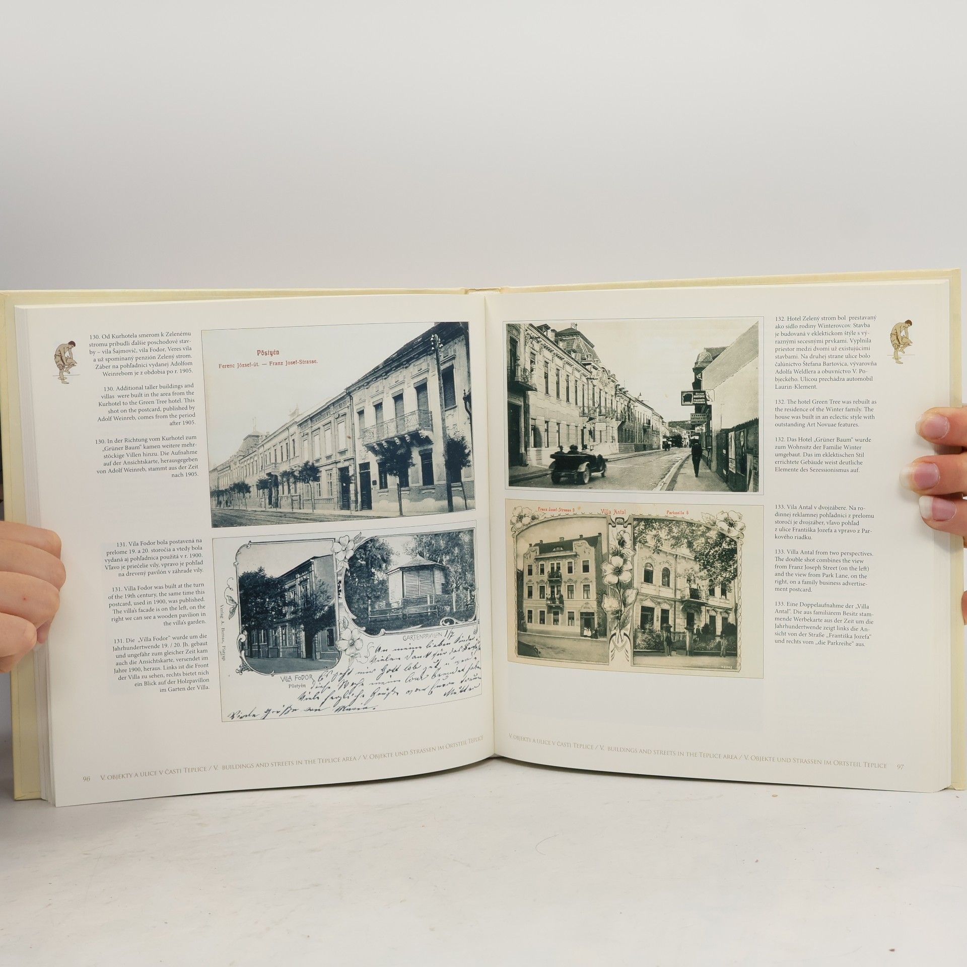 Alexander Urminský Piešťany v zrkadle historických pohľadníc = Piešťany in the mirror of historical postcards = Piešťany im Spiegel historischer Ansichtskarten