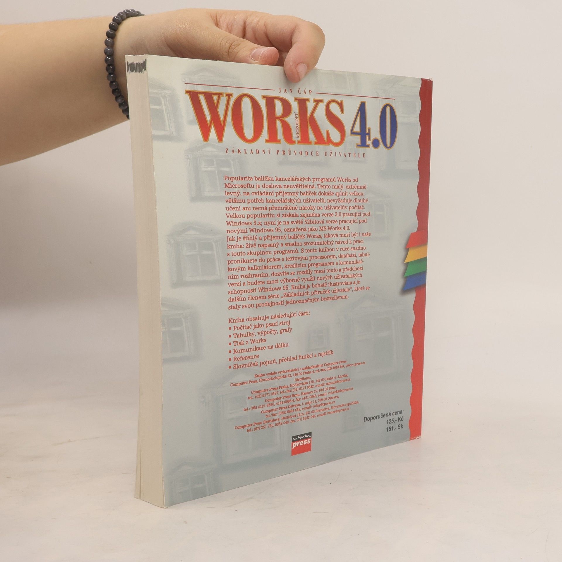 Jan Čáp Microsoft Works 4.0: základní průvodce uživatele
