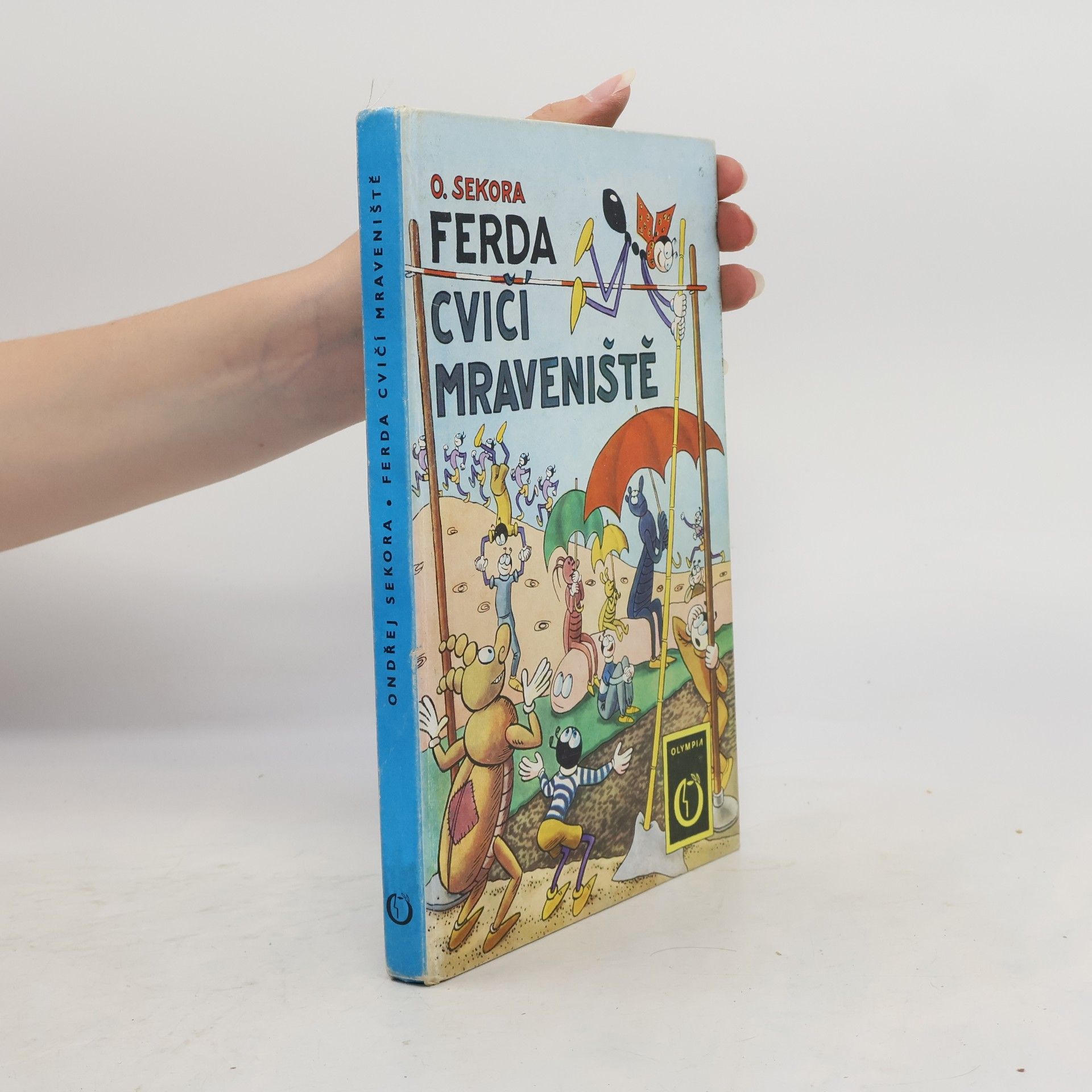 Ondřej Sekora Ferda cvičí mraveniště