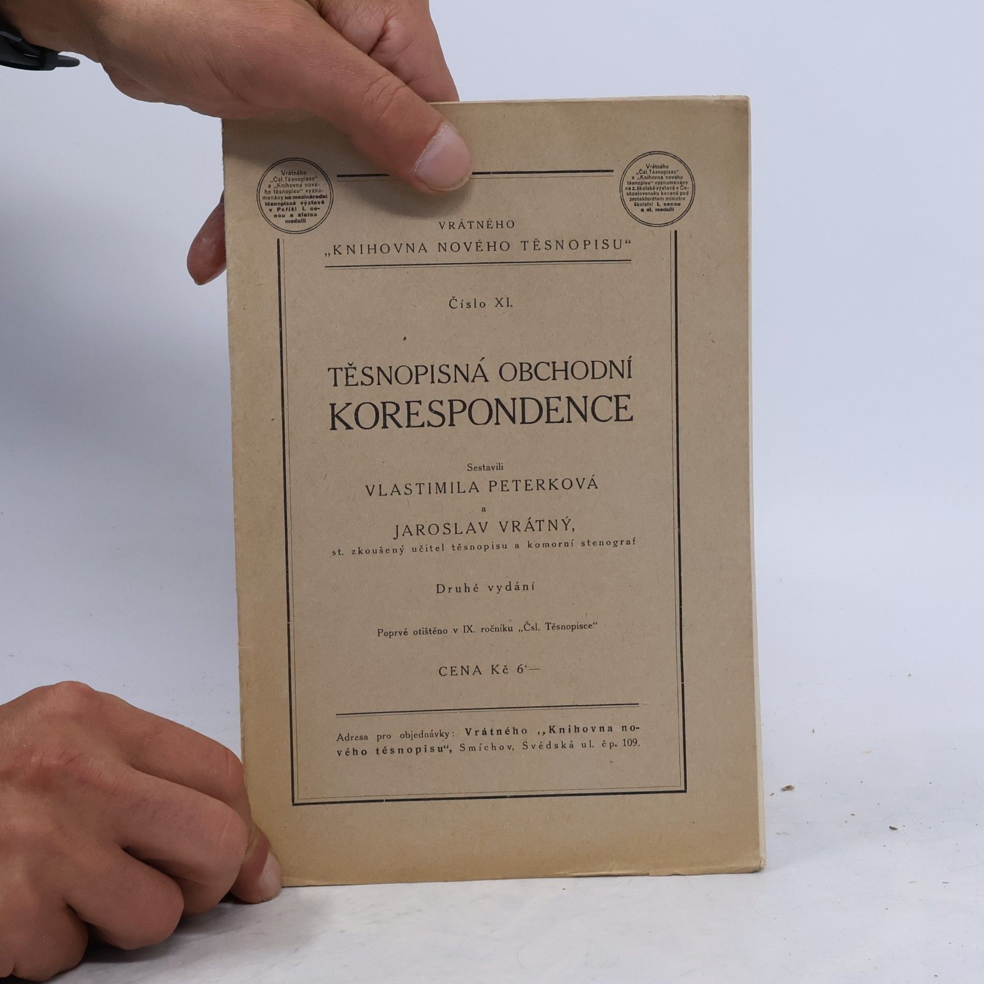 J. Matoušek Těsnopisná obchodní korespondence