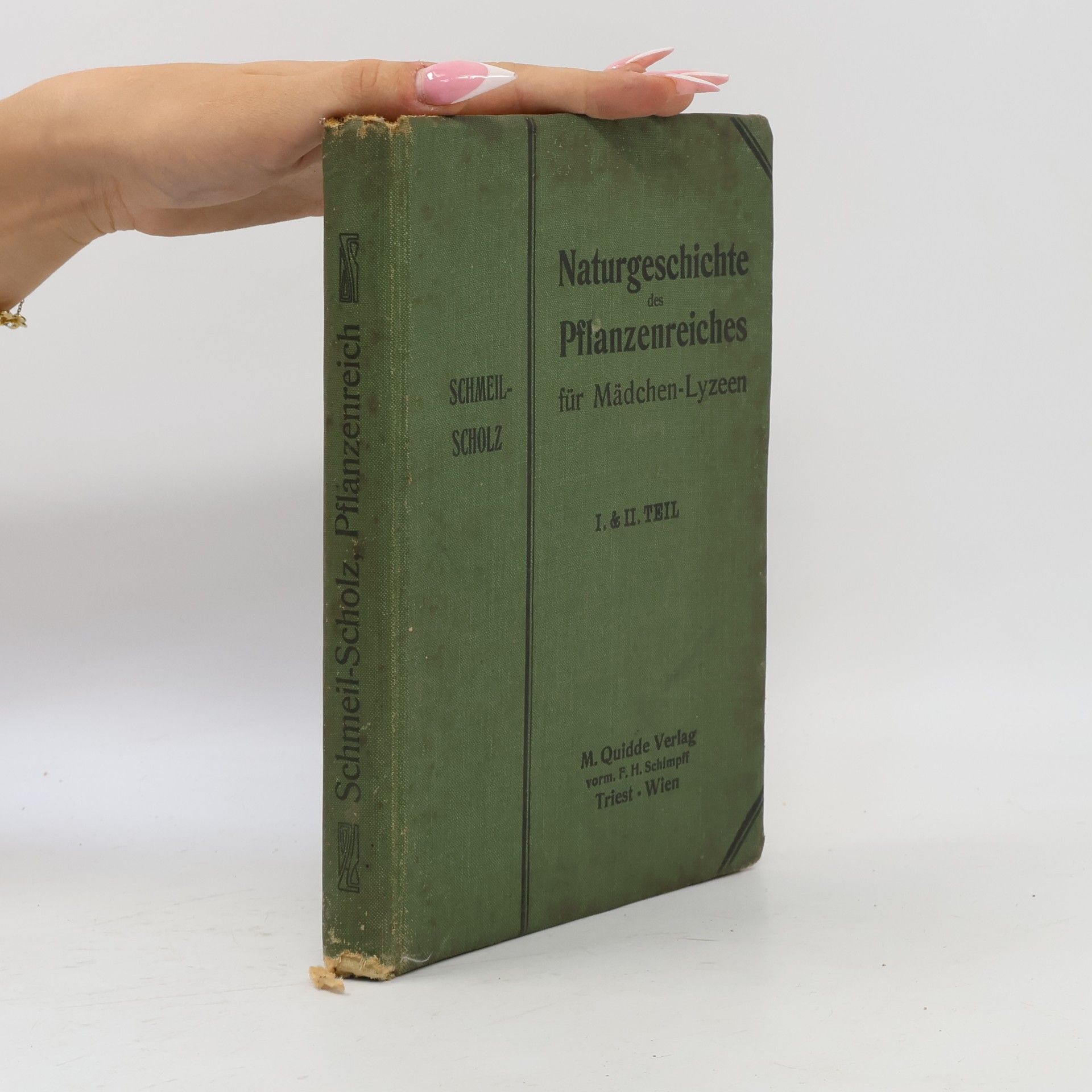 Various authors Naturgeschichte des Pflanzenreiches für Mädchen-Lyzeen I.+II.