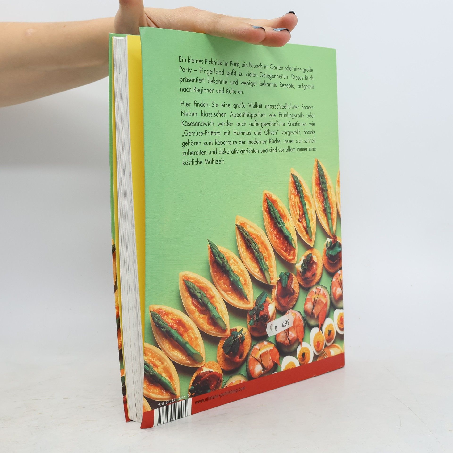 Autorenkollektiv Das große Kochbuch Snacks & Fingerfood