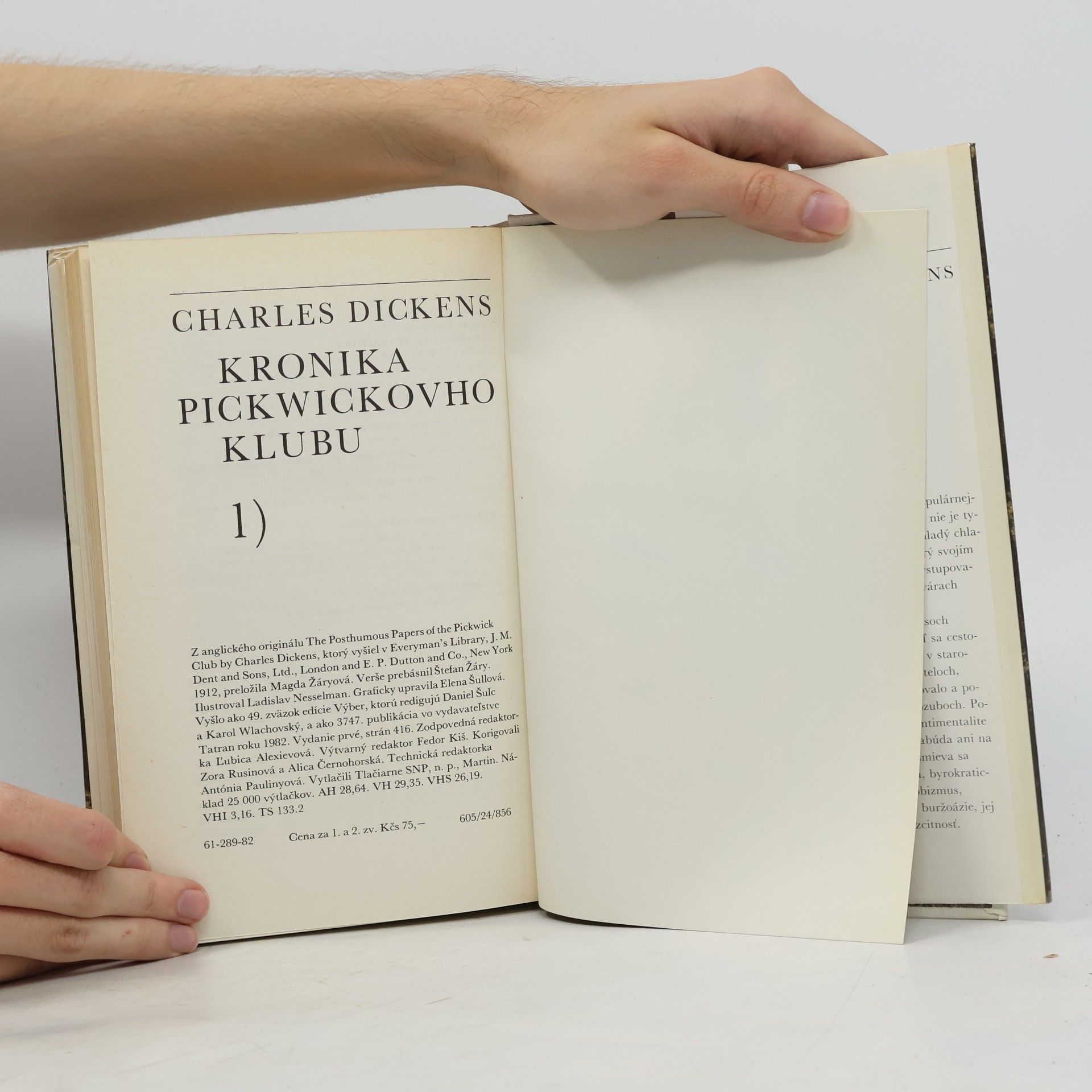 Charles Dickens Kronika Pickwickovho klubu 1