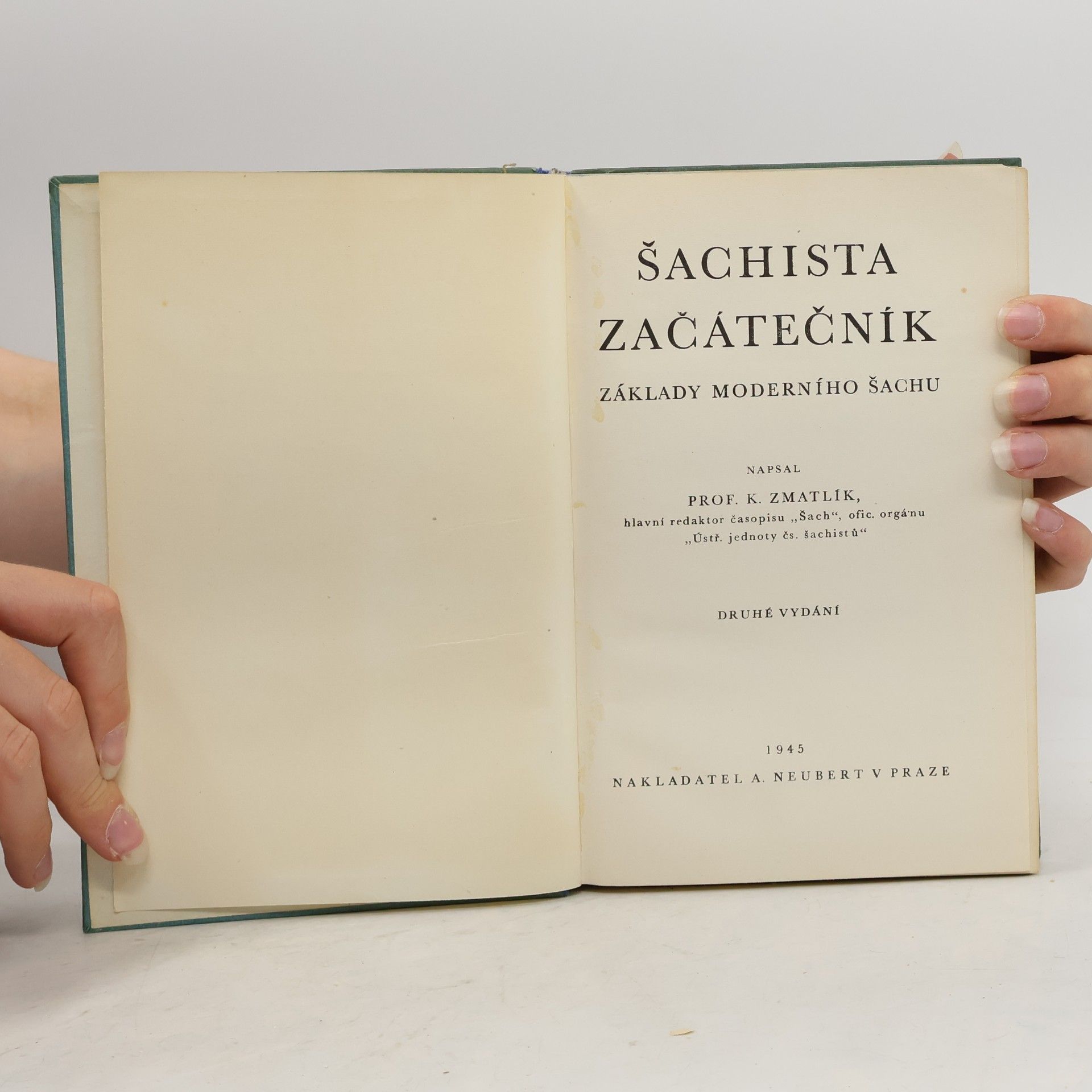 F. Zmatlík Šachista začátečník