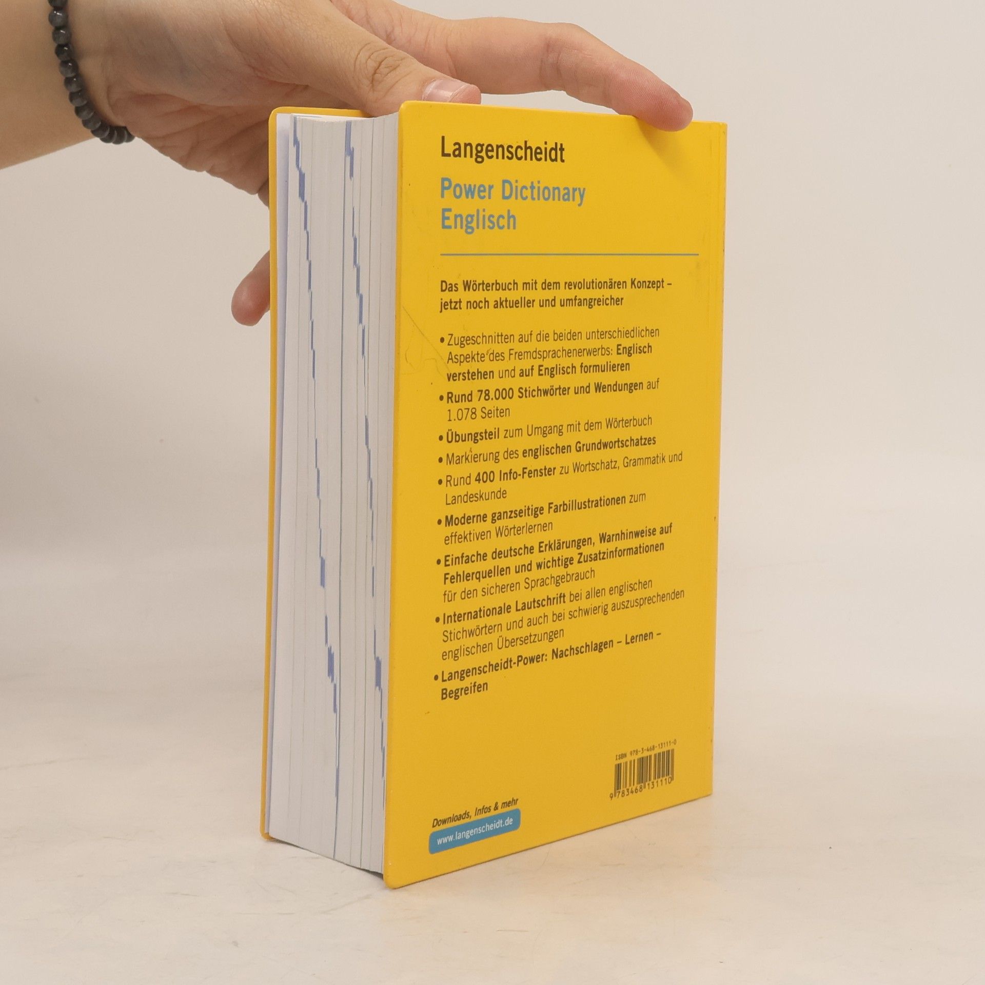 Wolfgang Walther Langenscheidt, power dictionary Englisch