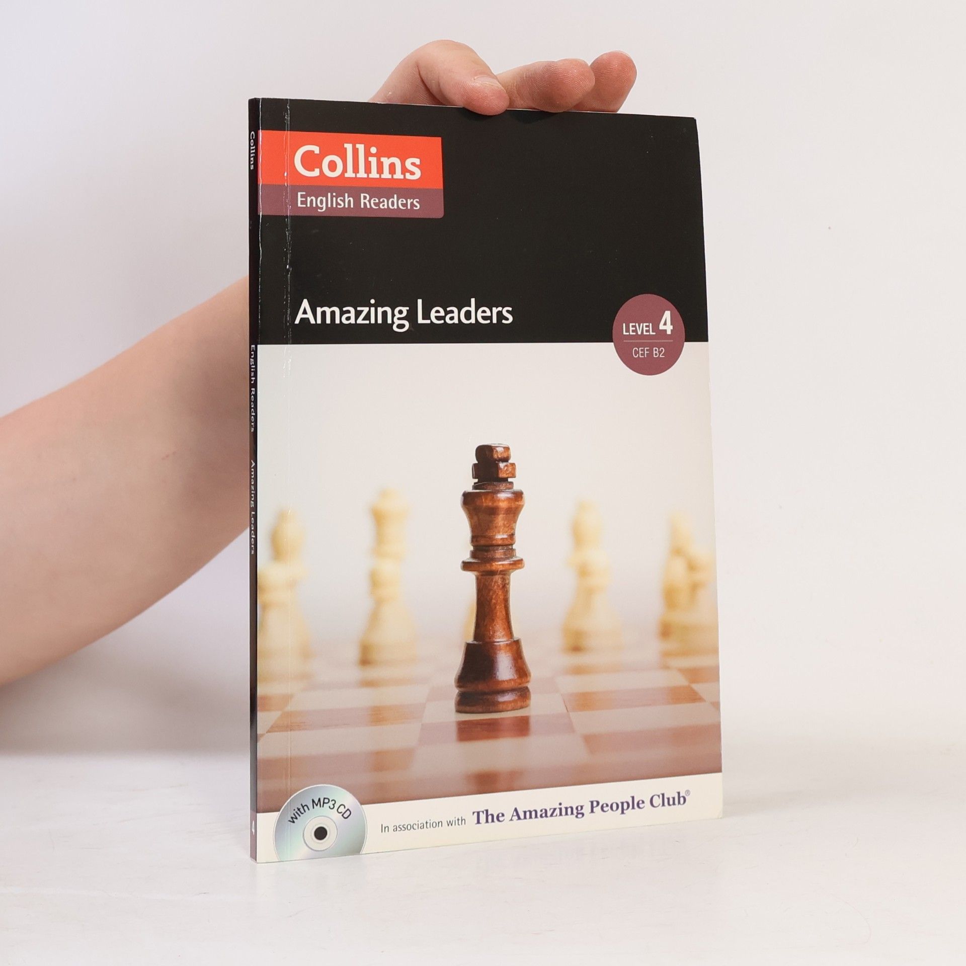 Katerina Mestheneou Collins English Readers - 4: Amazing Leaders, w. MP3-CD