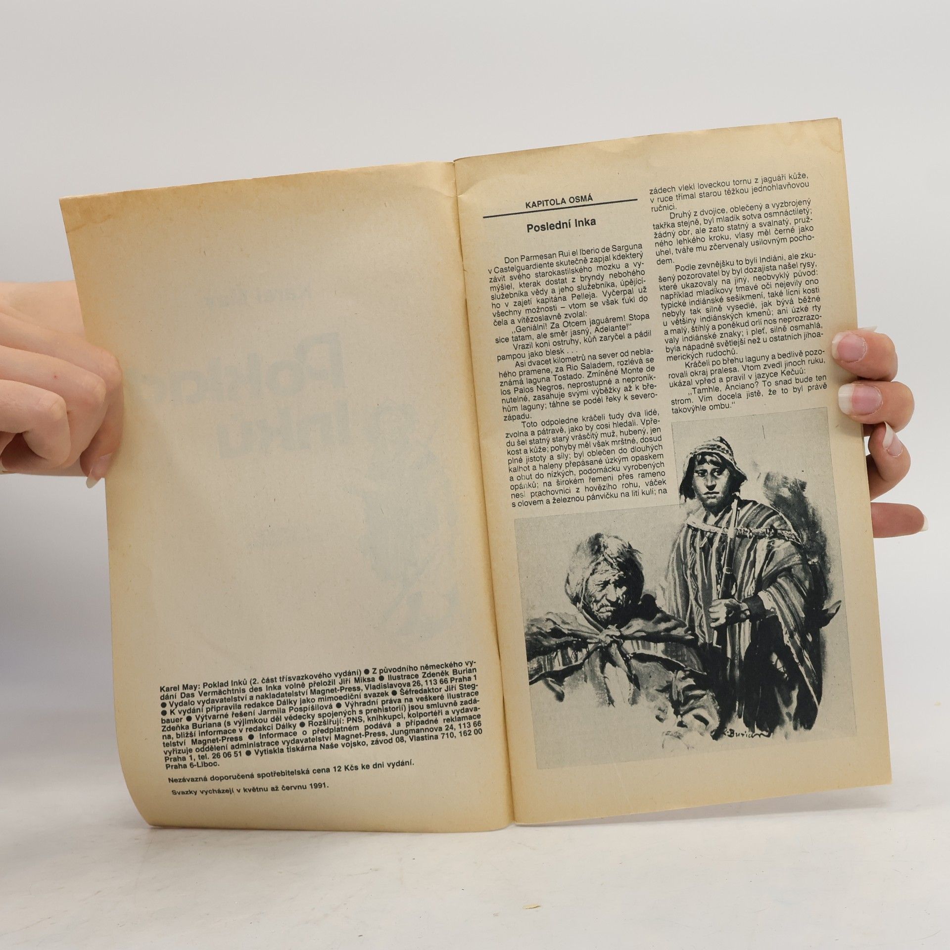 Karl May Poklad Inků. II. část