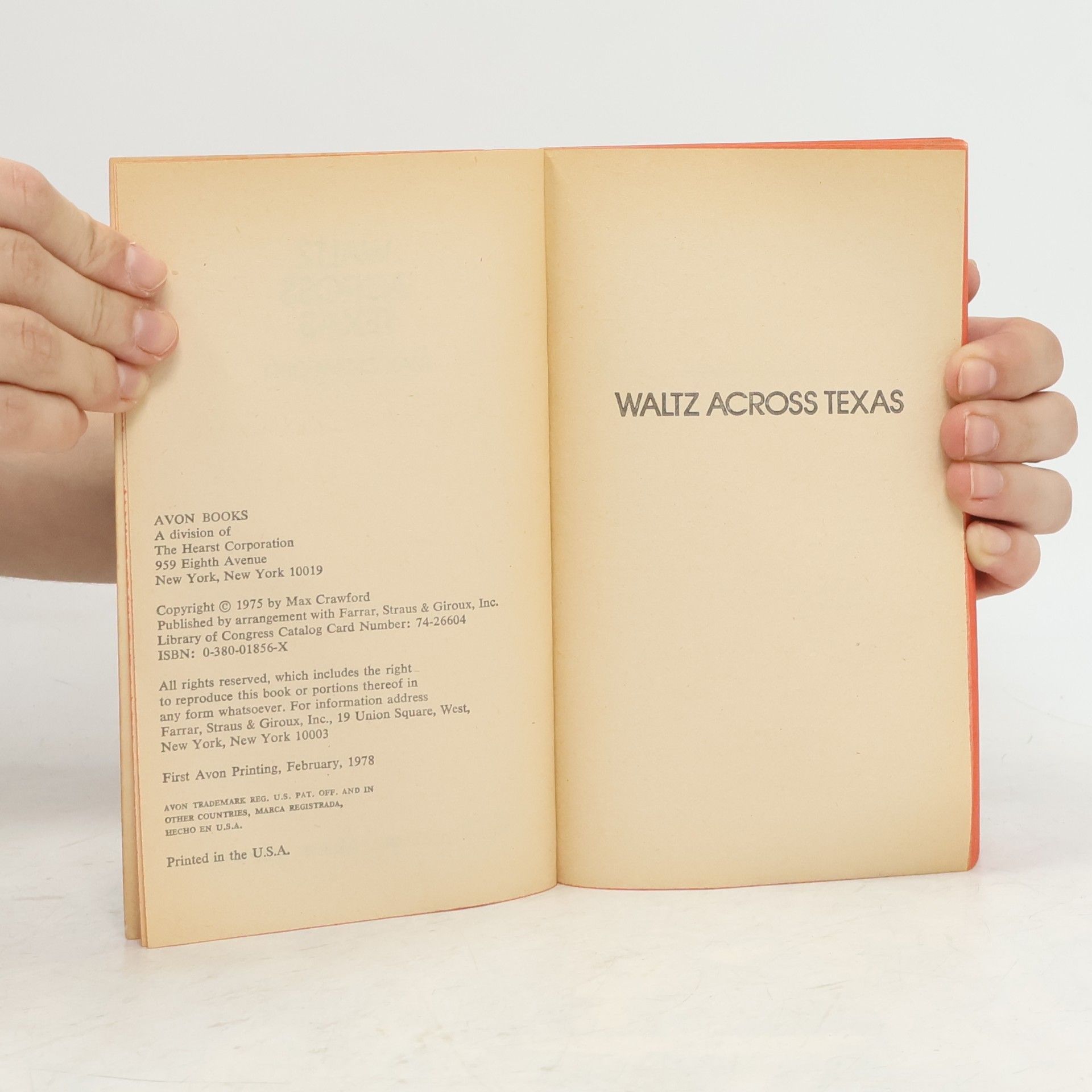 Max Crawford Waltz Across Texas