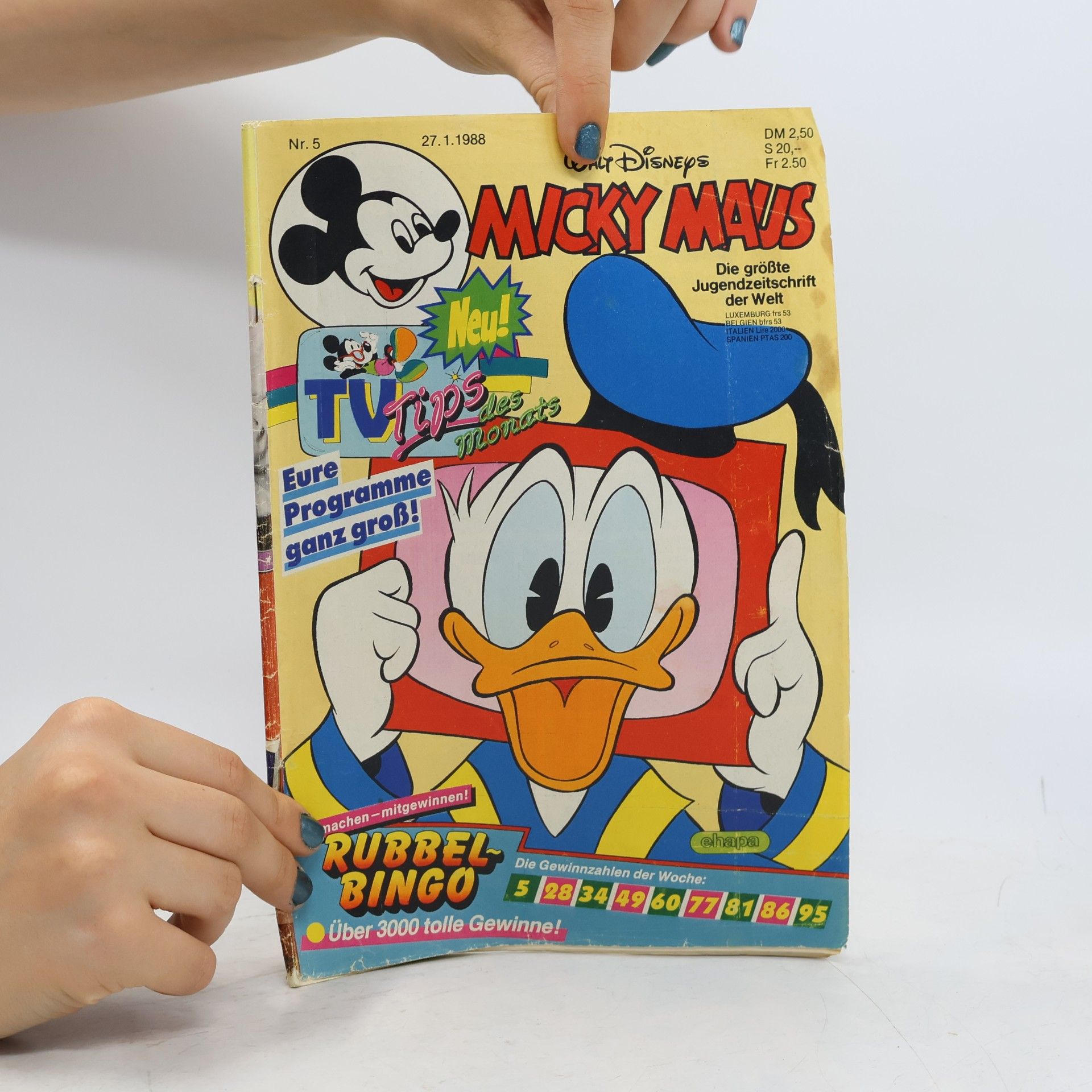 Walt Disney Micky Maus 5/1988