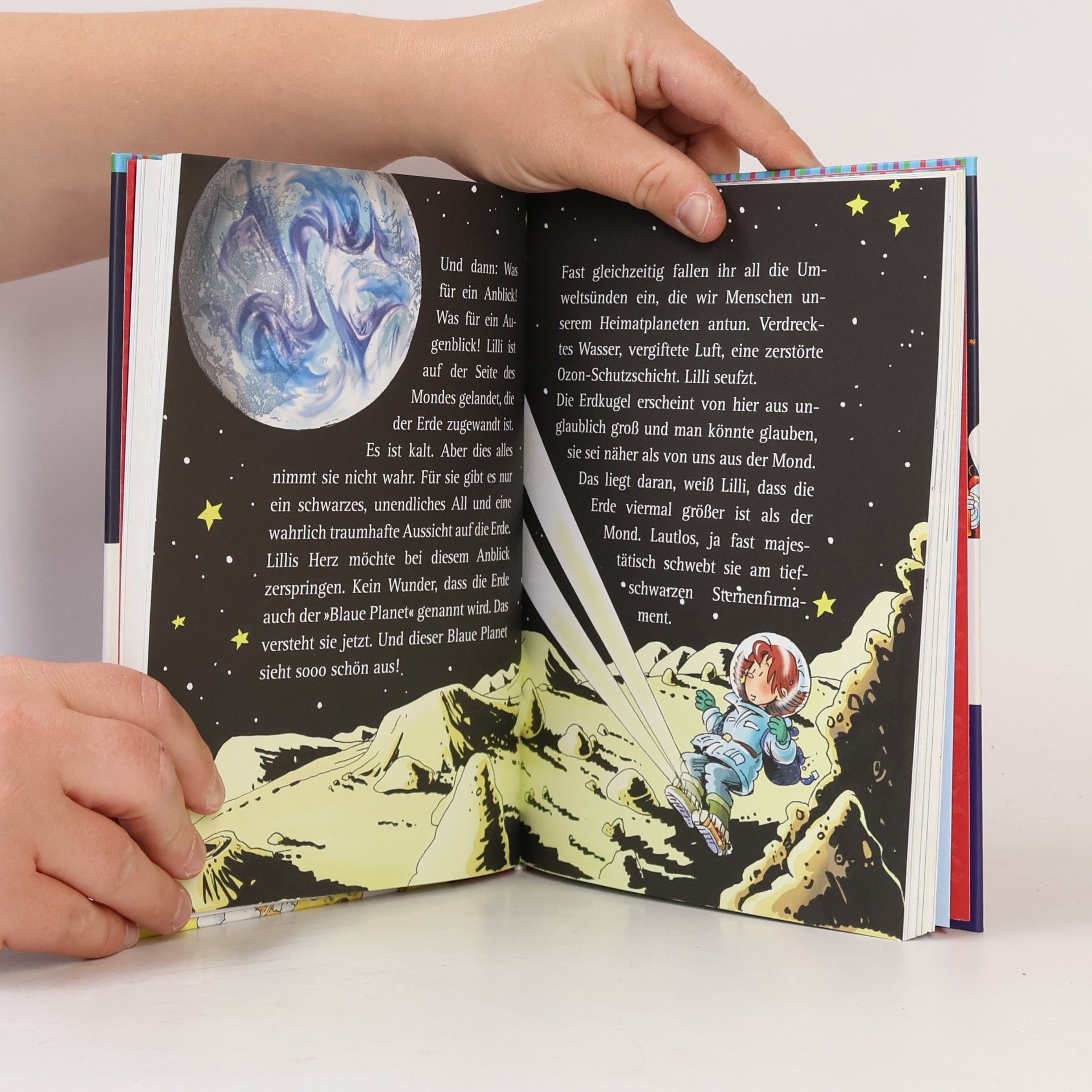 Knister Hexe Lilli fliegt zum Mond