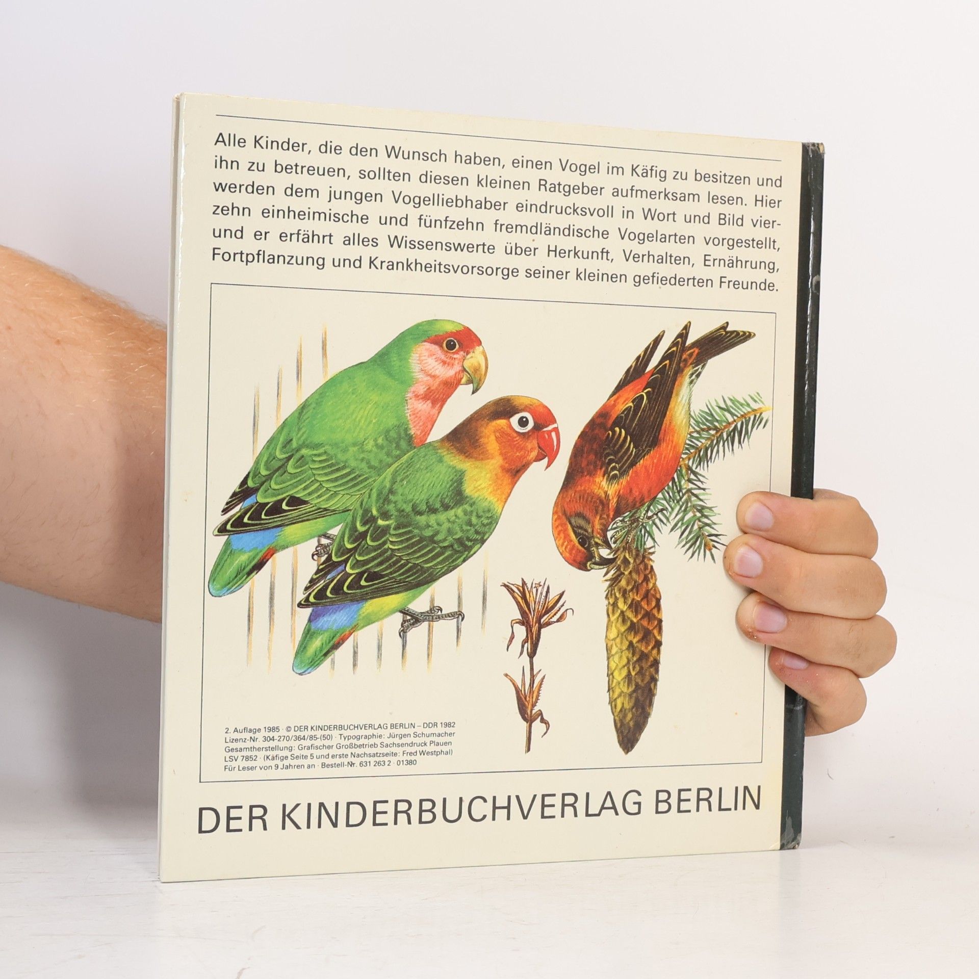 Gerhard Deutschmann Vögel im Käfig
