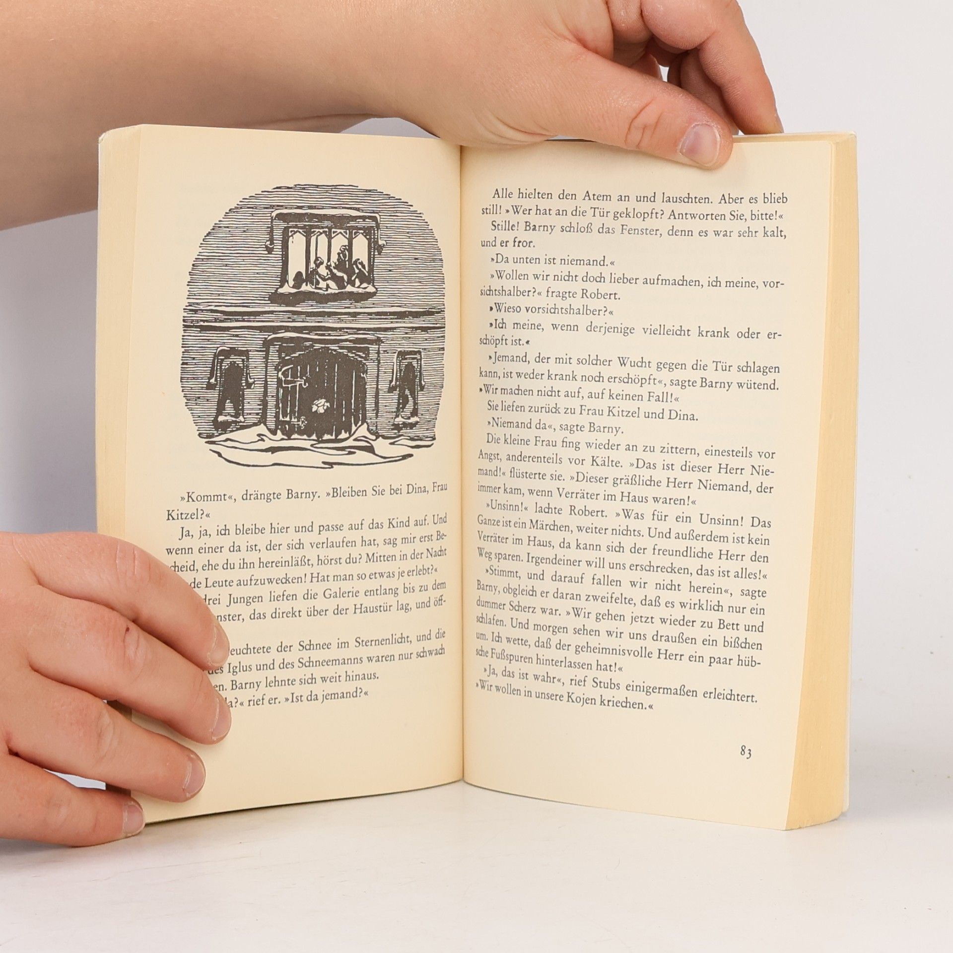 Enid Blyton Ratsel um den wandelnnden Schneeman