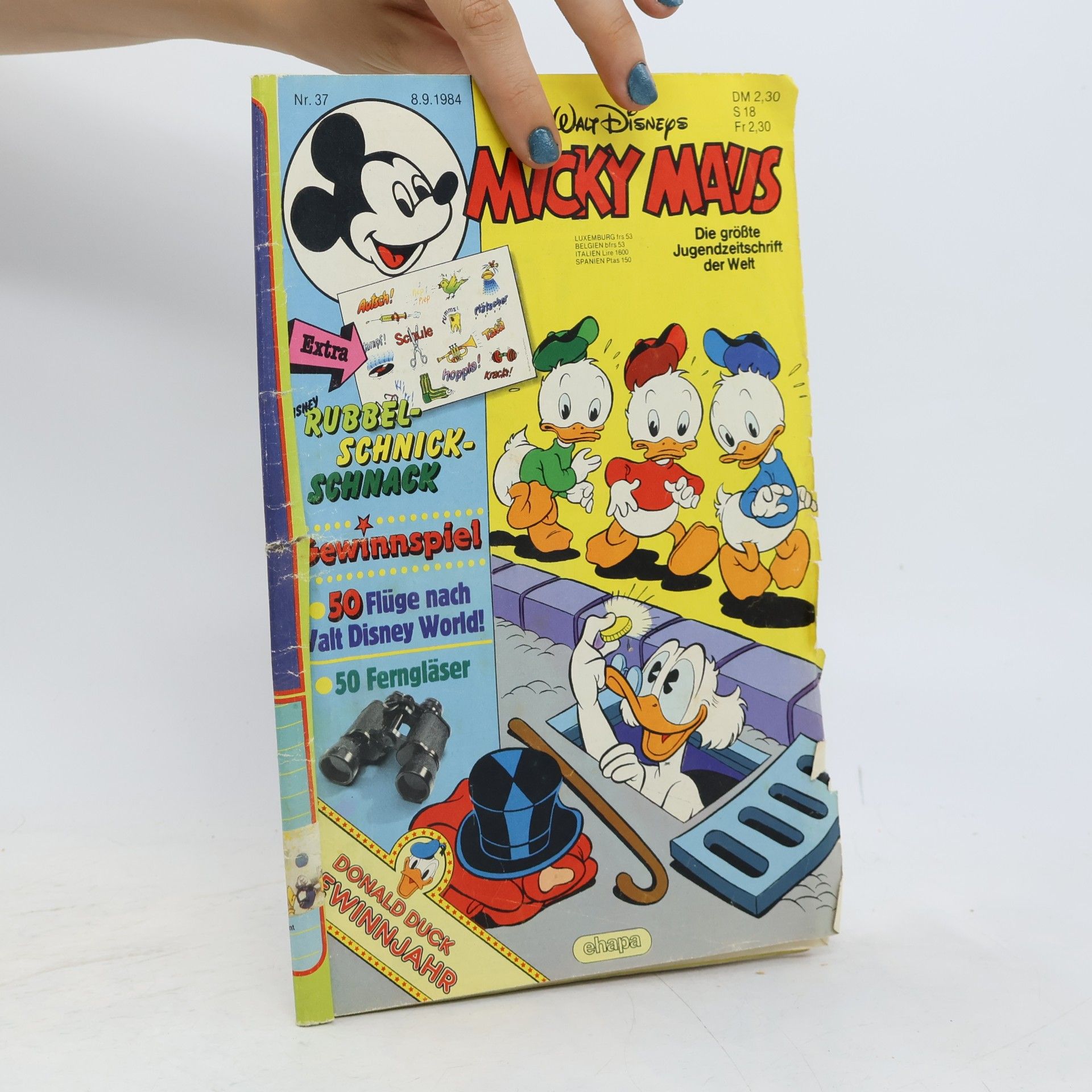 Walt Disney Micky Maus 37/1984